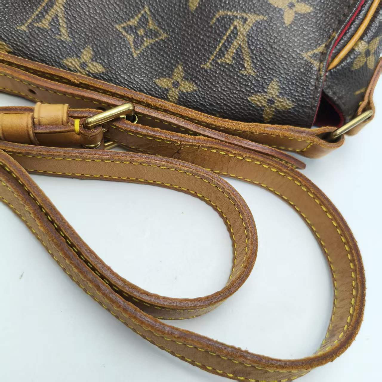 【*Shipped from: China*】LOUIS VUITTON Tambourin PU Shoulder Bag — view 12