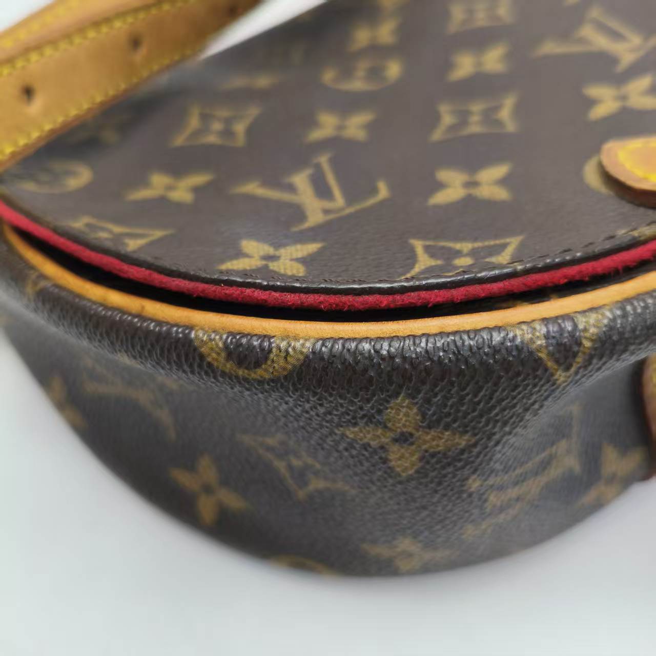 【*Shipped from: China*】LOUIS VUITTON Tambourin PU Shoulder Bag — view 4