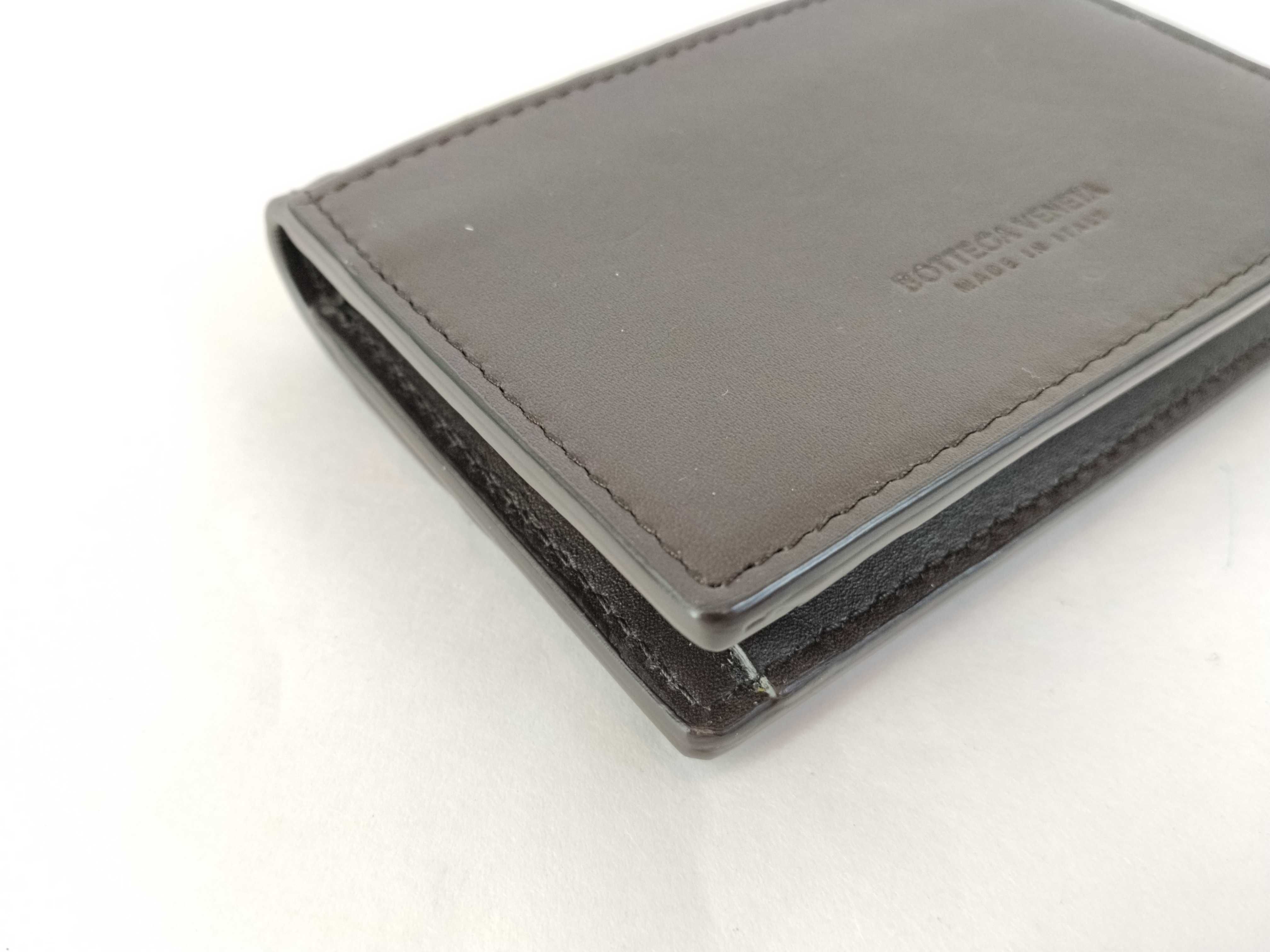 Intrecciato Card Case 605720 (Card Case/Pass Case/Business Card Holder) — view 3