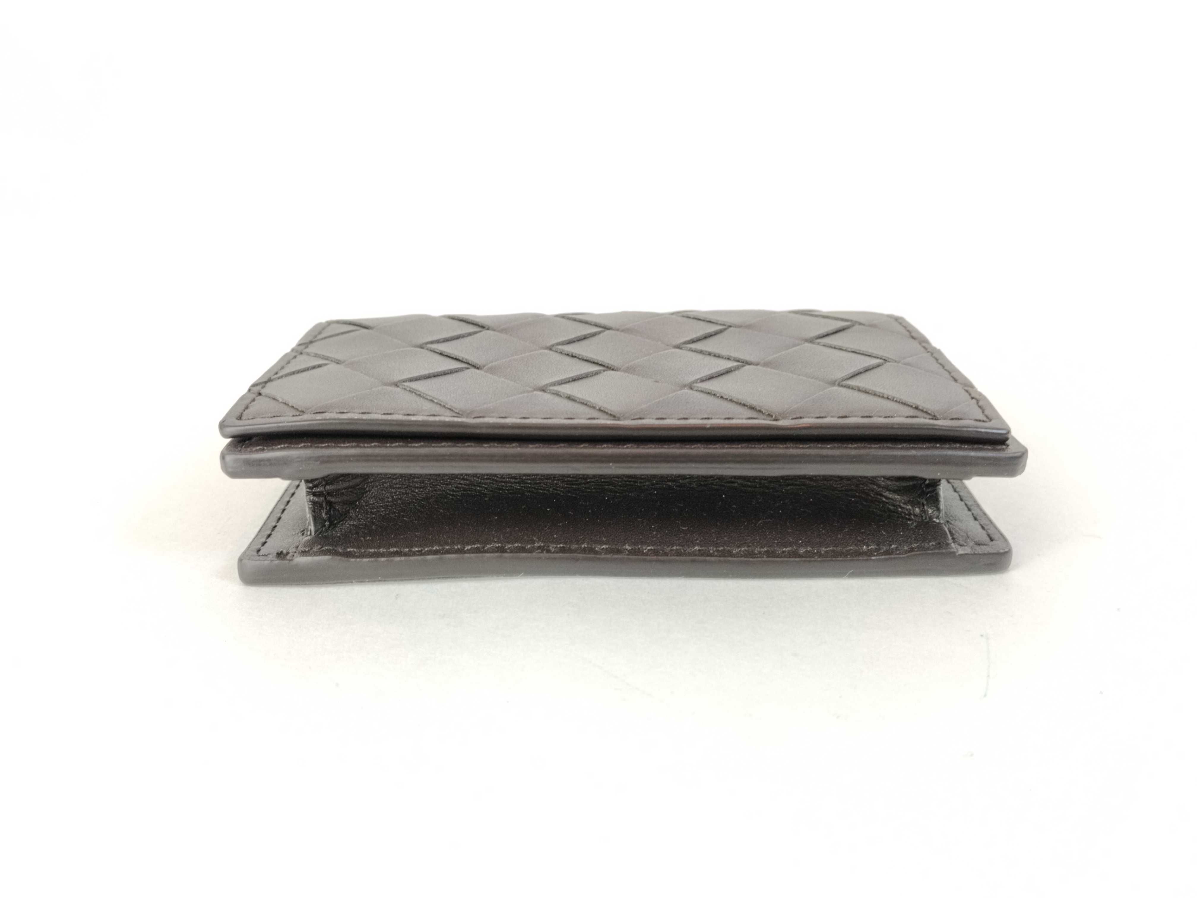 Intrecciato Card Case 605720 (Card Case/Pass Case/Business Card Holder) — view 4