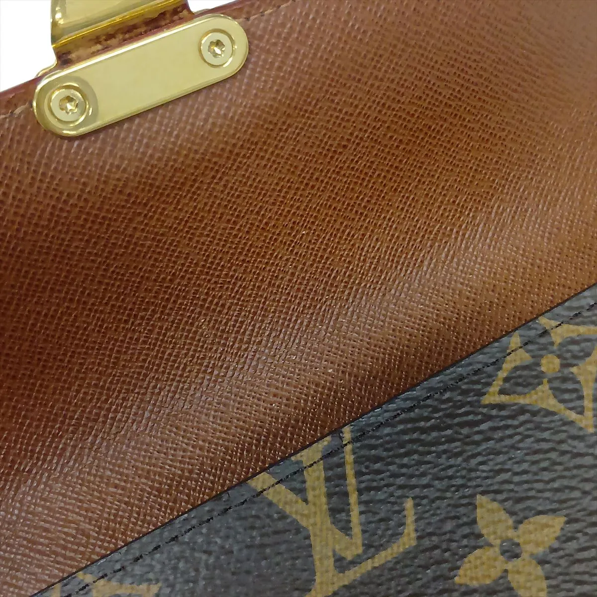 Monogram S-Lock Belt Pouch PM M44667 SP3119 Brown (Strap not included) — view 15