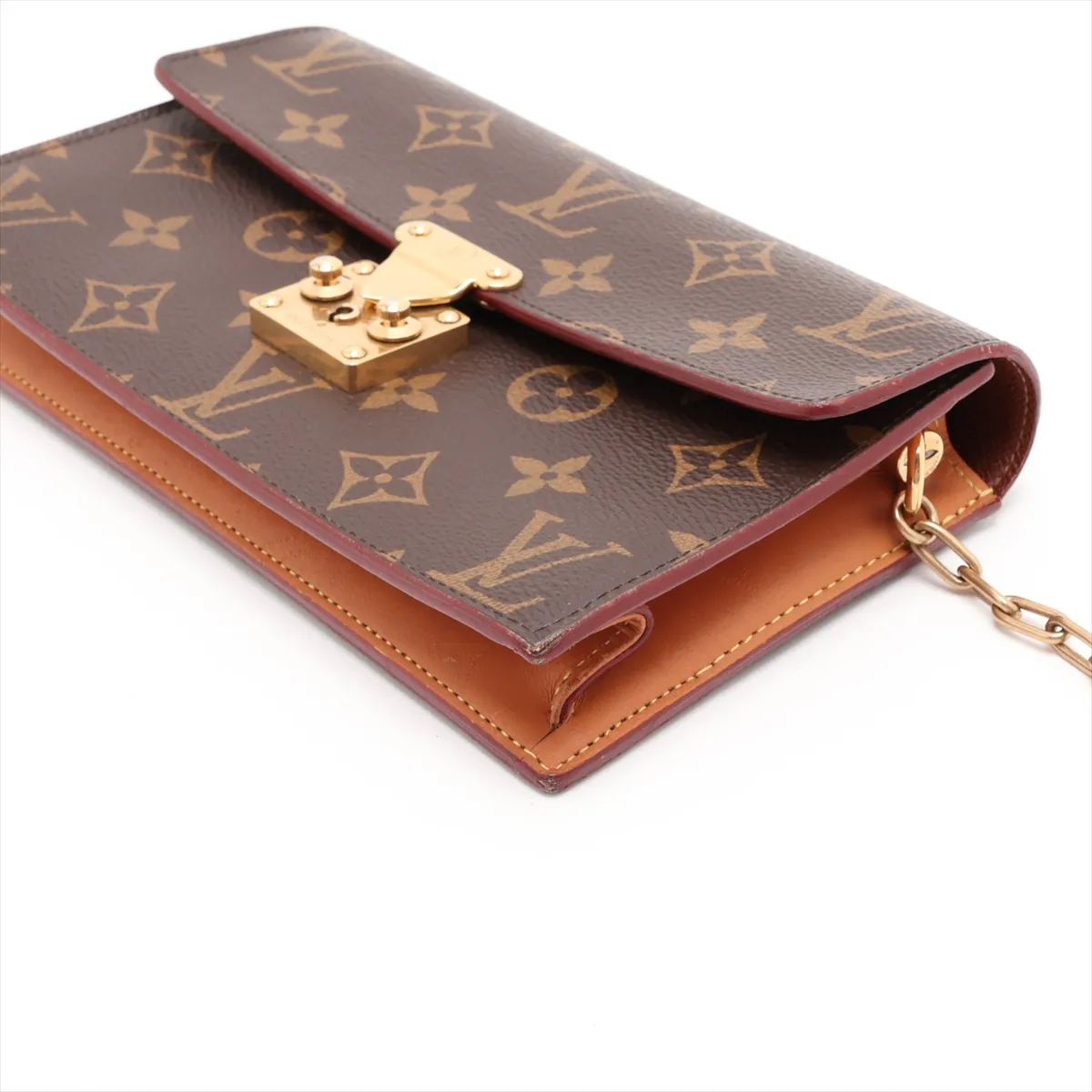 Monogram S-Lock Belt Pouch PM M44667 SP3119 Brown (Strap not included) — view 3