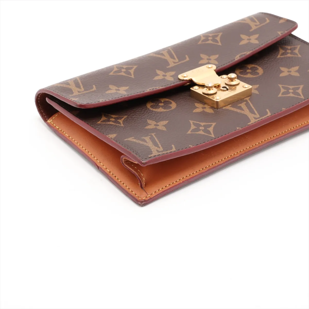Monogram S-Lock Belt Pouch PM M44667 SP3119 Brown (Strap not included) — view 4