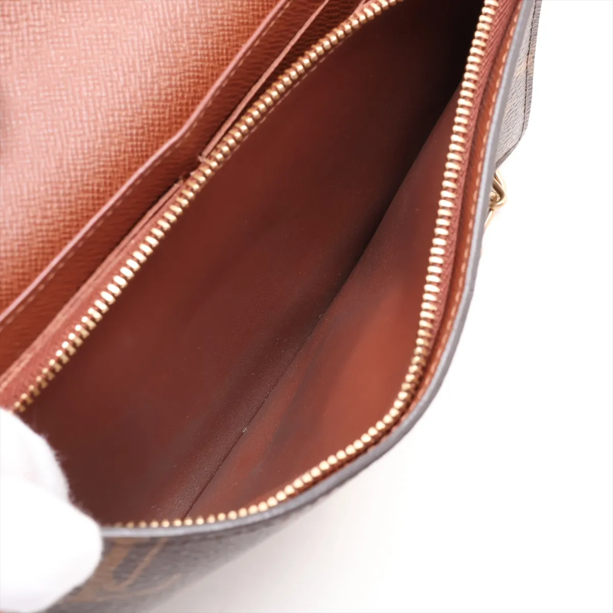 Monogram S-Lock Belt Pouch PM M44667 SP3119 Brown (Strap not included) — view 5
