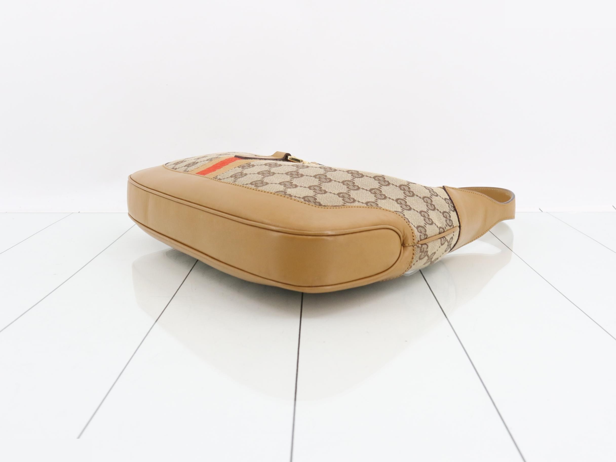 GG Canvas Web Line Jackie Shoulder Bag — view 6
