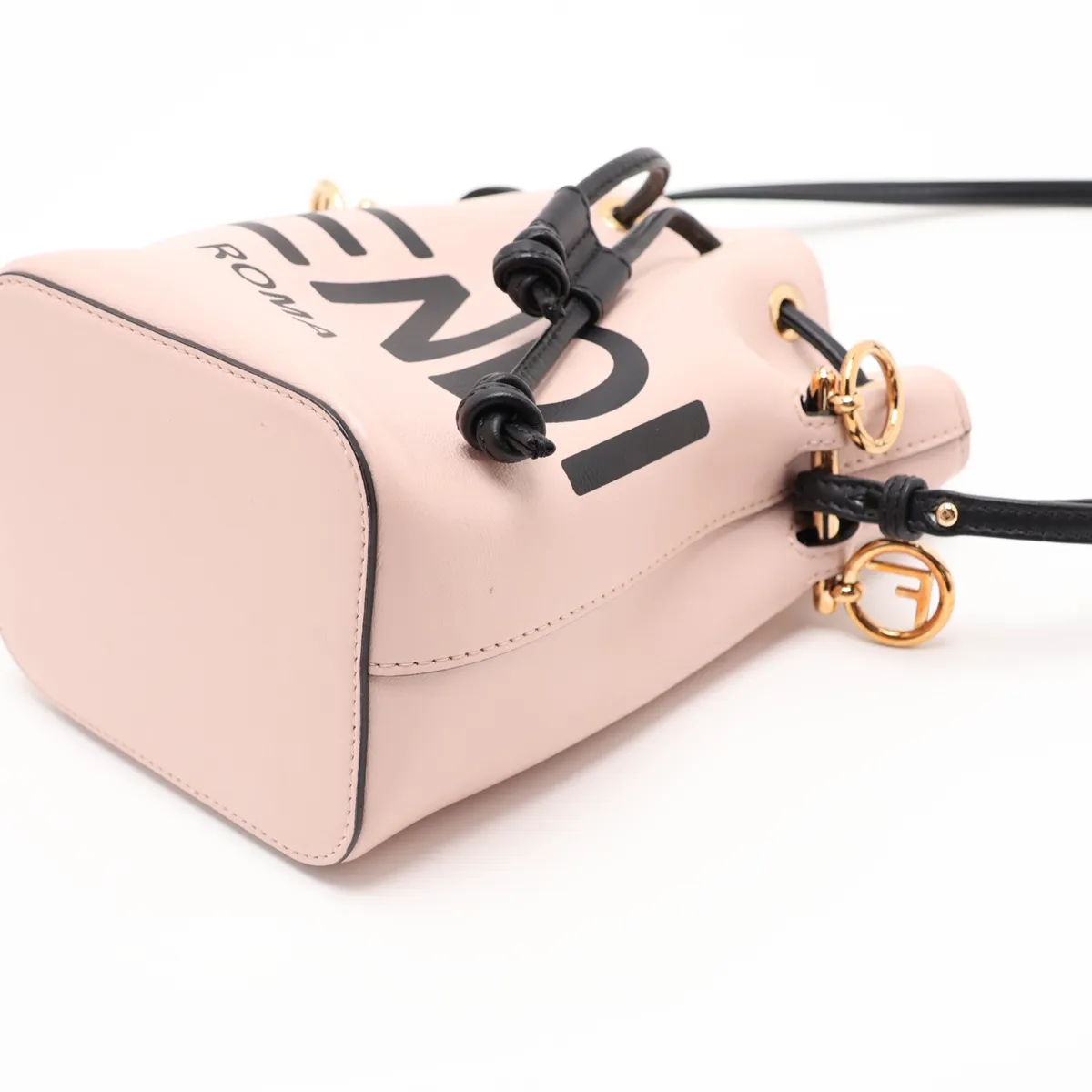 Montresor Mini Leather 2-Way Shoulder Bag, Pink, 8BS010 — view 3