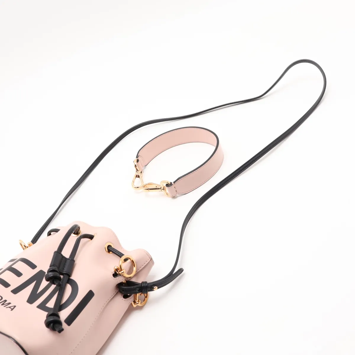 Montresor Mini Leather 2-Way Shoulder Bag, Pink, 8BS010 — view 5