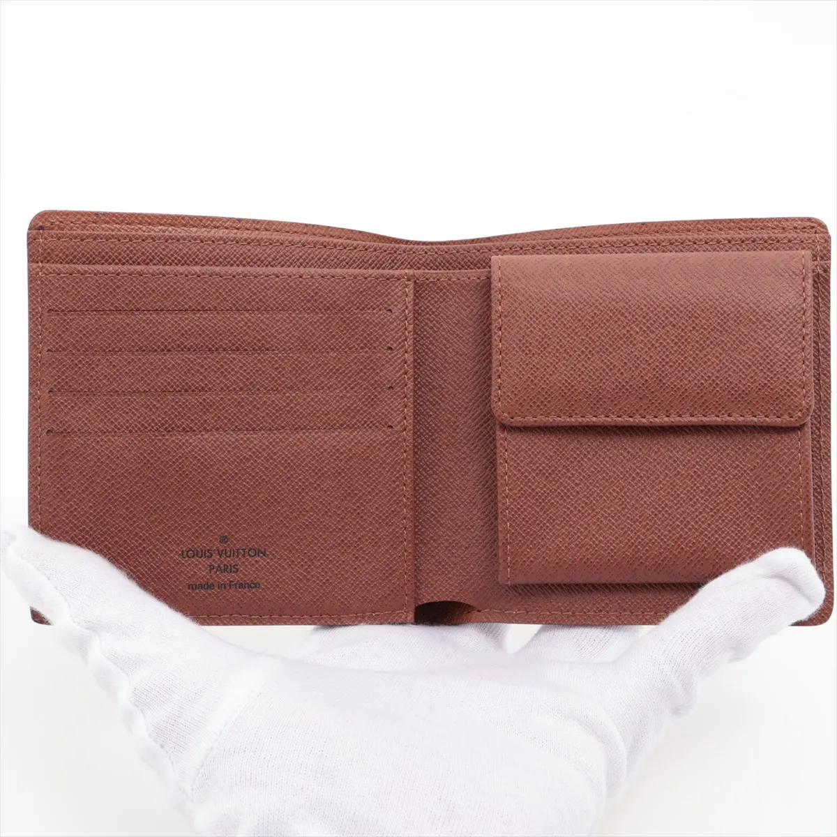 Monogram Portefeuille Marco M61675 DK2170 Brown Compact Wallet — view 3