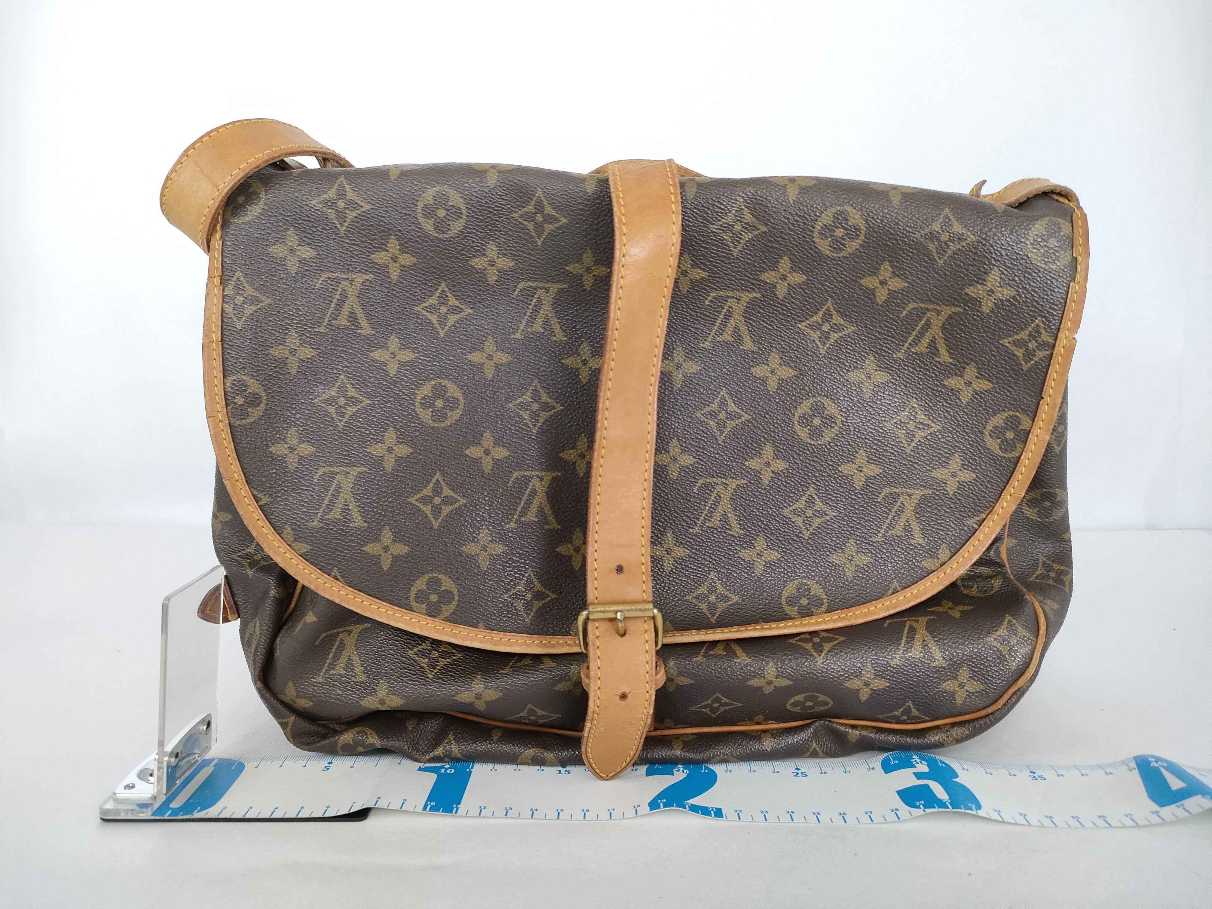 Monogram Vuitton Saumur Shoulder Bag — view 2