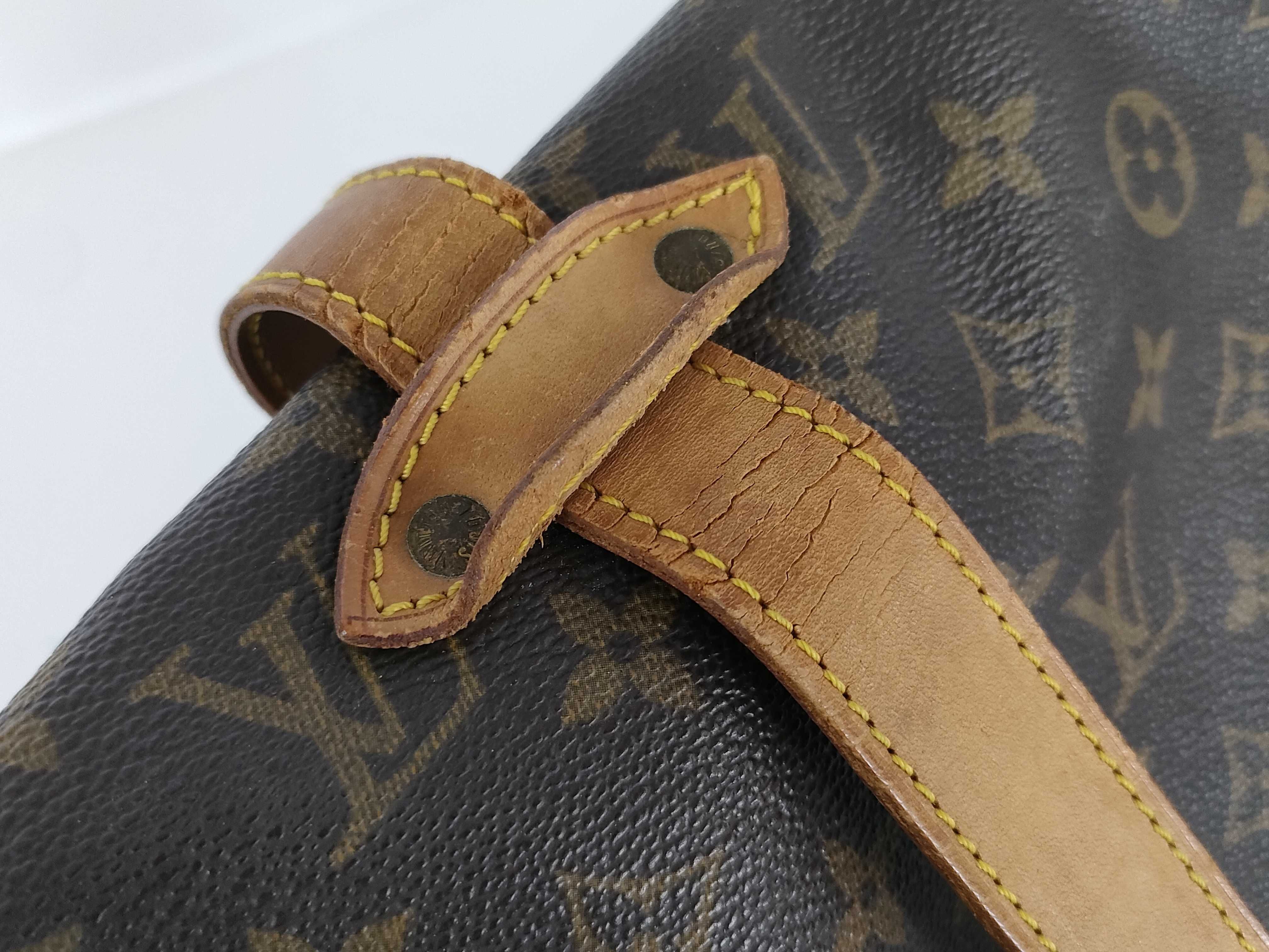 Monogram Vuitton Saumur Shoulder Bag — view 13