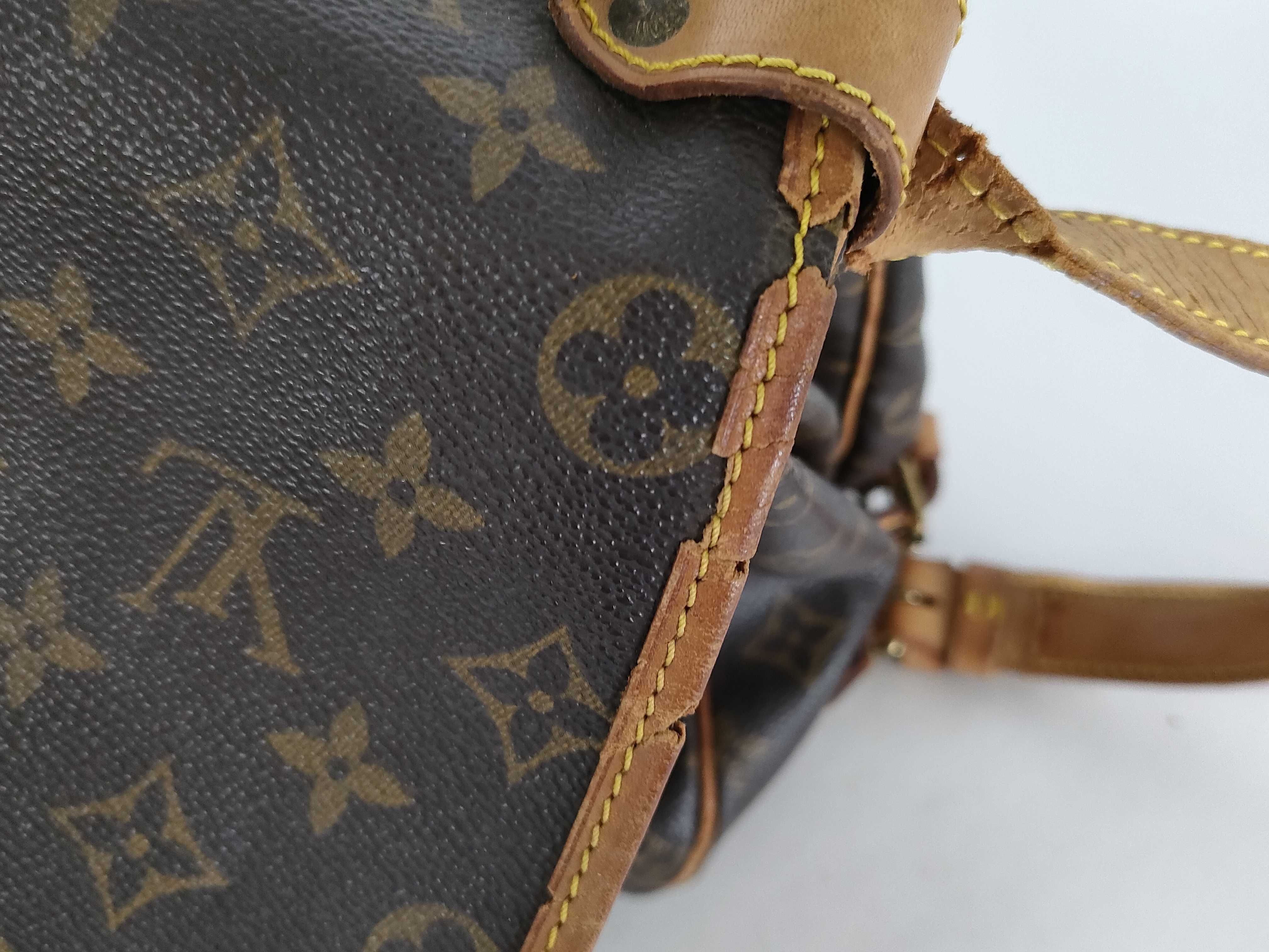 Monogram Vuitton Saumur Shoulder Bag — view 15