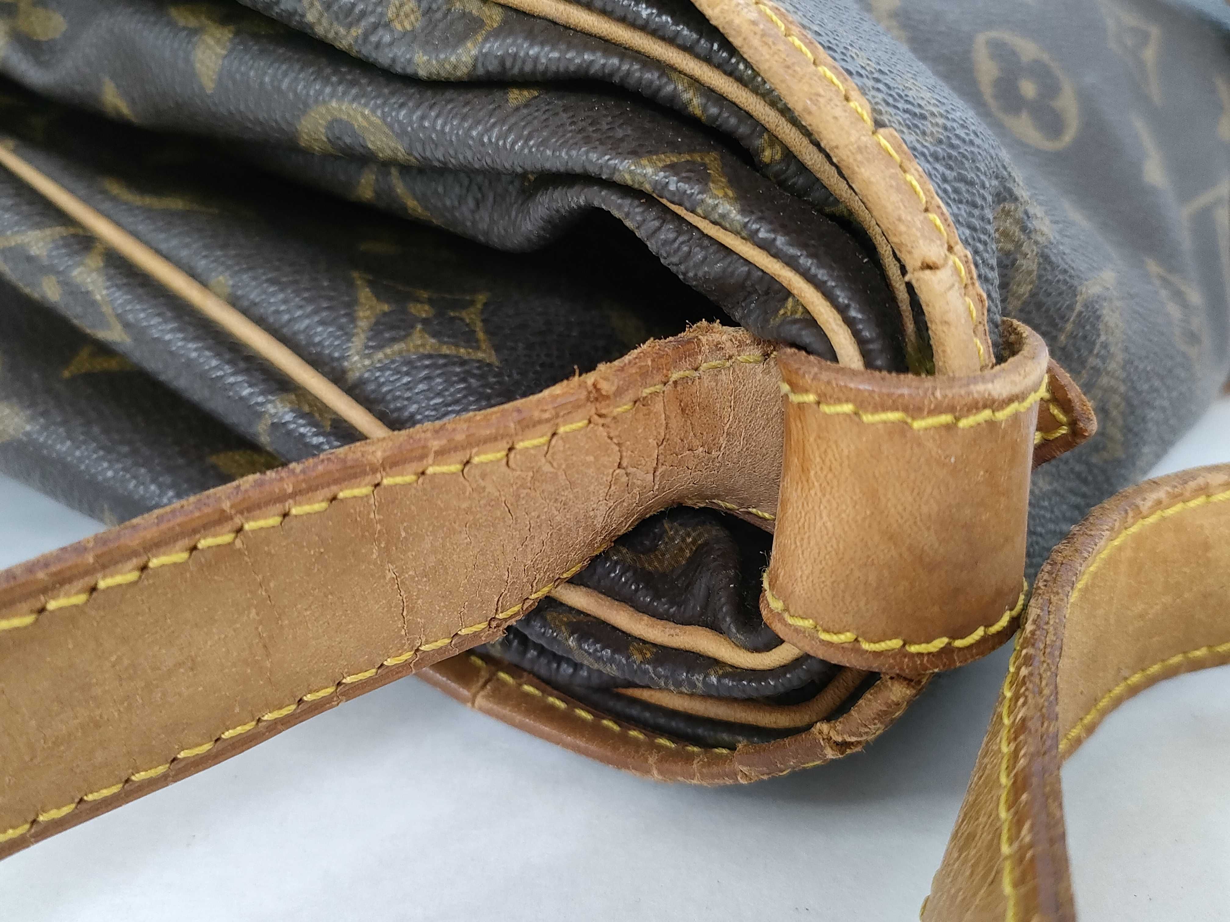 Monogram Vuitton Saumur Shoulder Bag — view 5