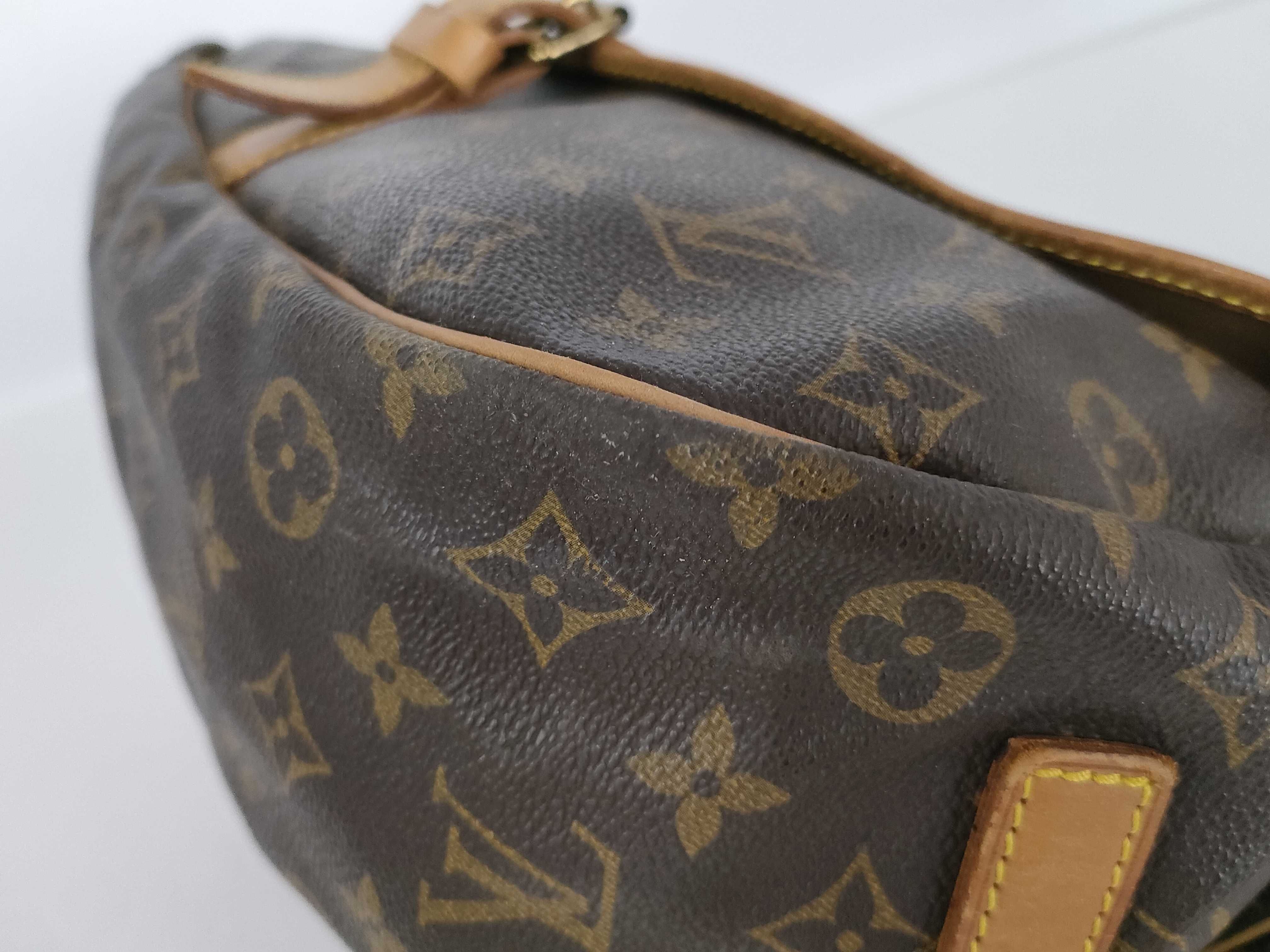 Monogram Vuitton Saumur Shoulder Bag — view 6