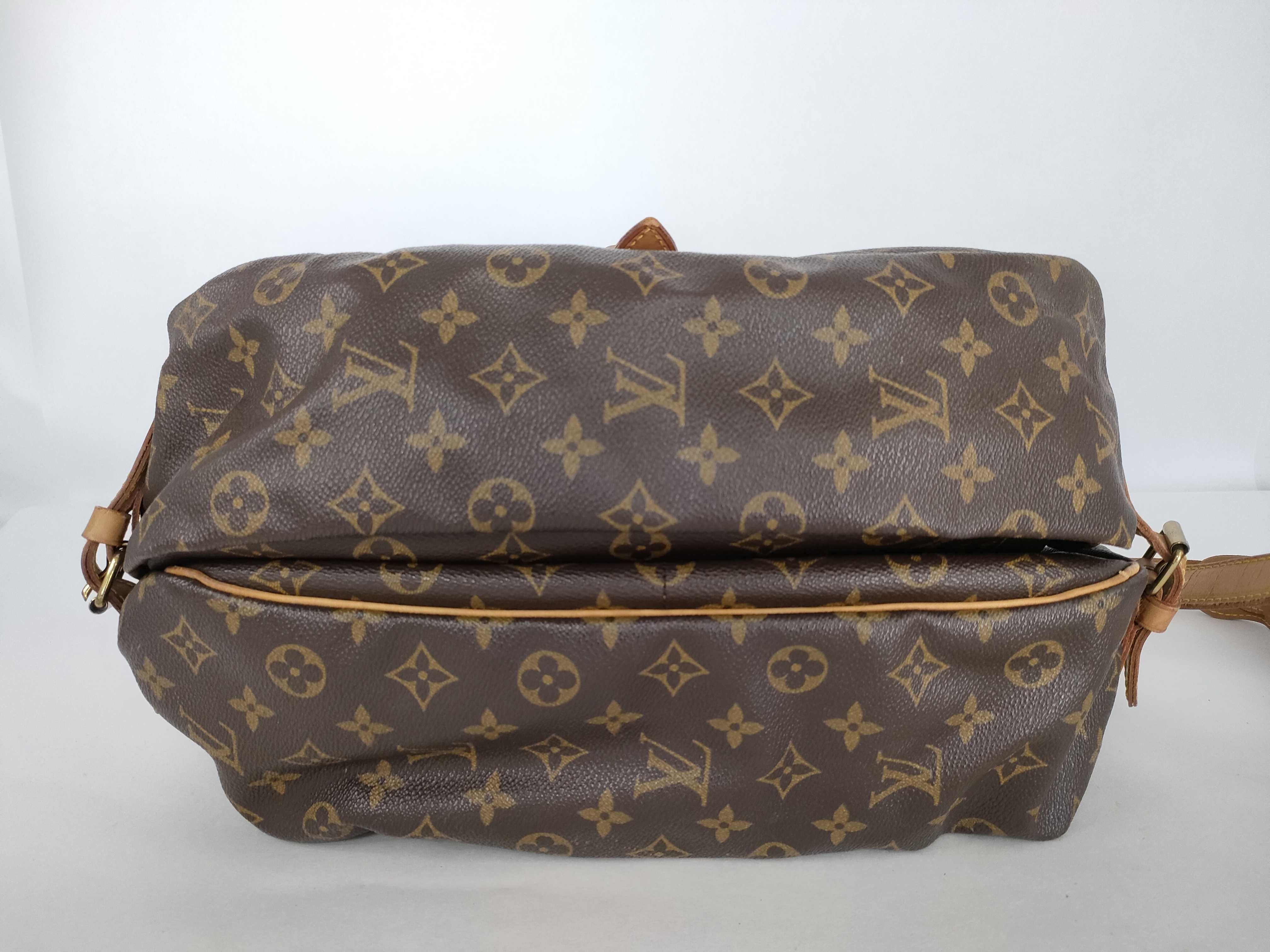 Monogram Vuitton Saumur Shoulder Bag — view 7