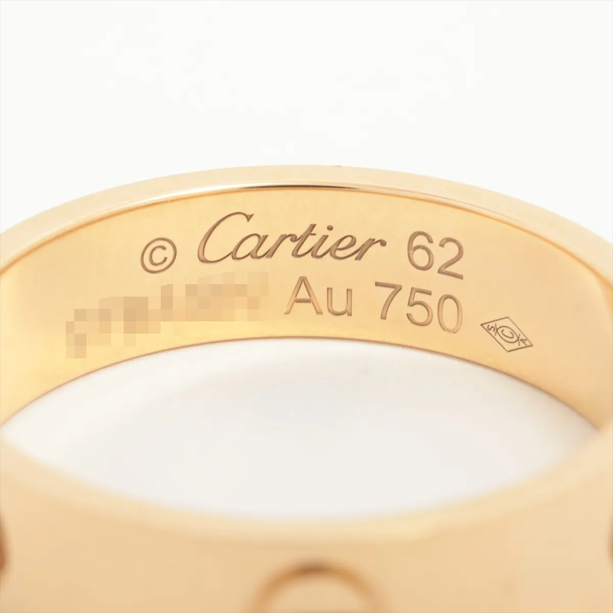 Love Ring 750 (Yellow Gold) 7.0g Size 62 978ASN — view 3