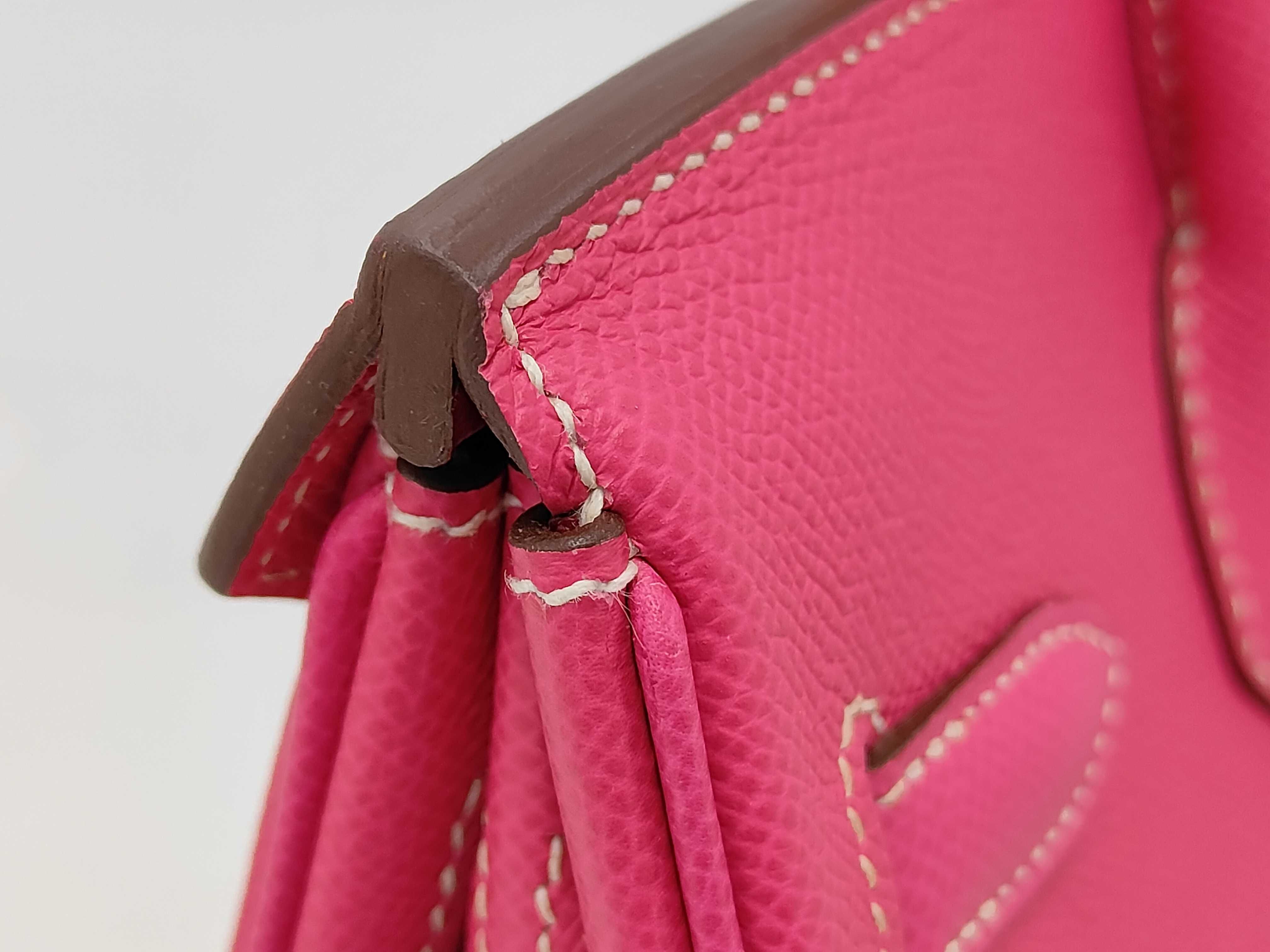 Birkin 30 Verso Leather Handbag — view 8