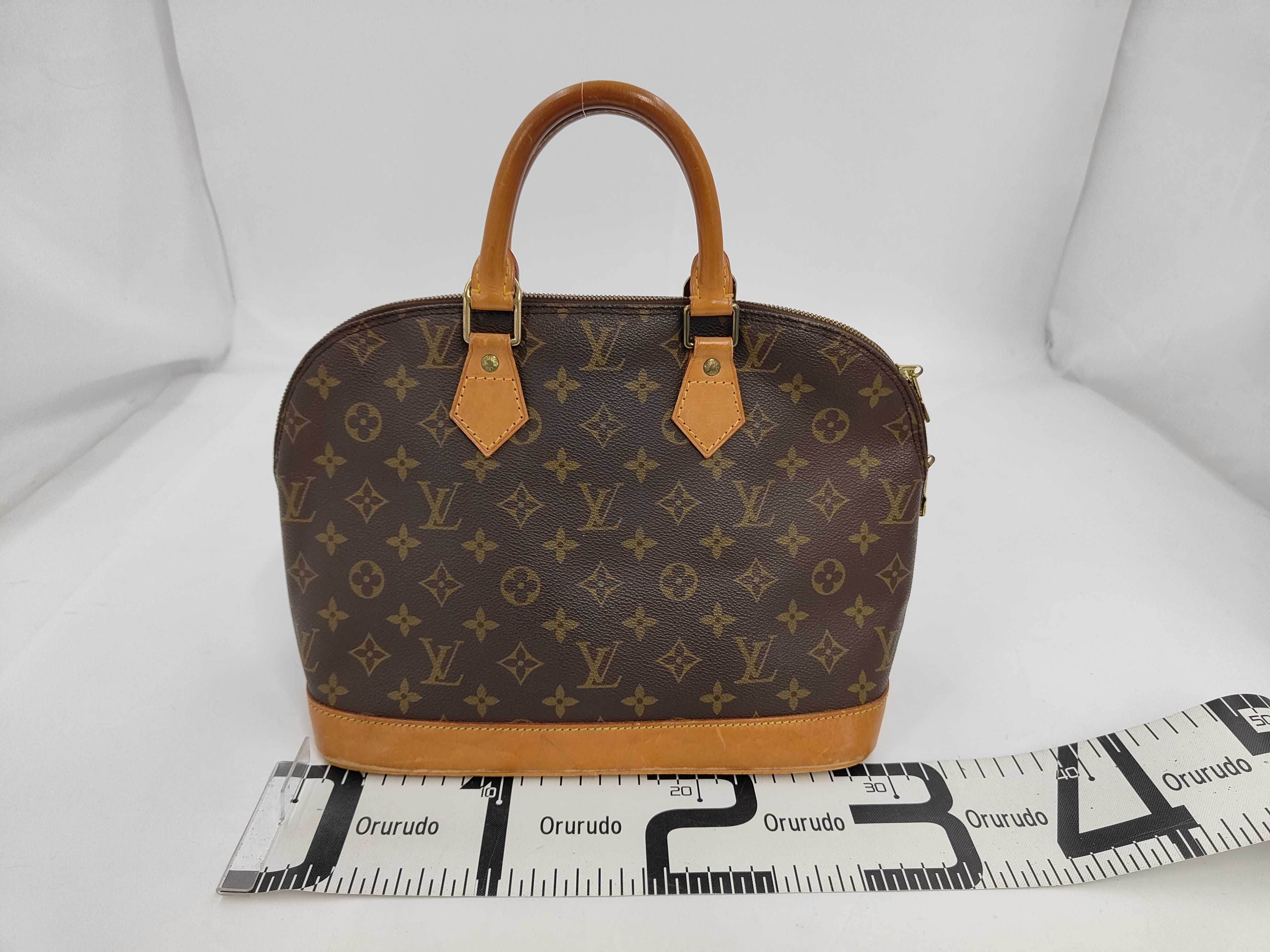 Monogram Vuitton M51130 Alma Handbag Monogram Canvas Brown Handbag — view 2