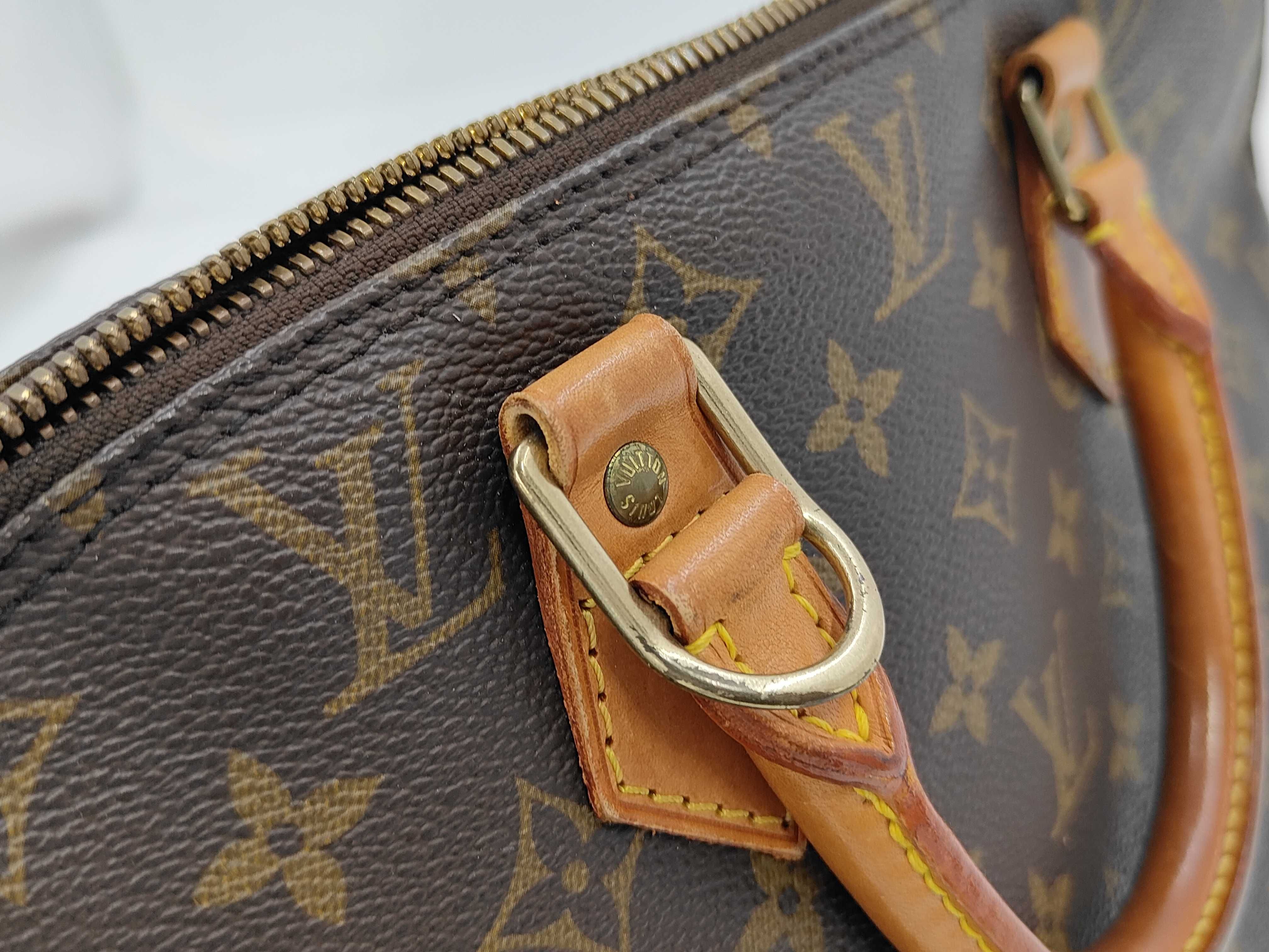 Monogram Vuitton M51130 Alma Handbag Monogram Canvas Brown Handbag — view 11