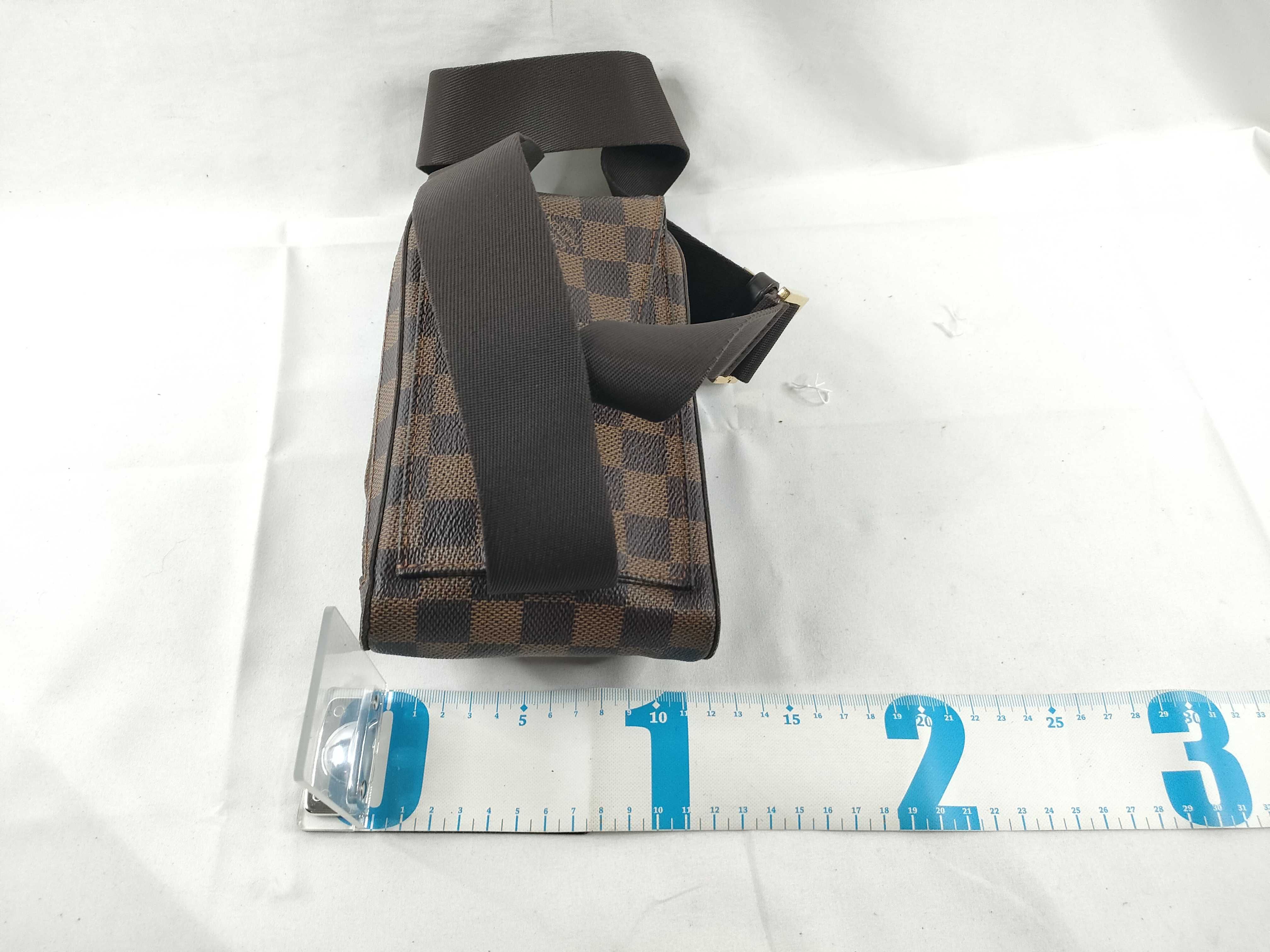 Damier Louis Vuitton Geronimos Damier Ebene Shoulder Bag — view 2
