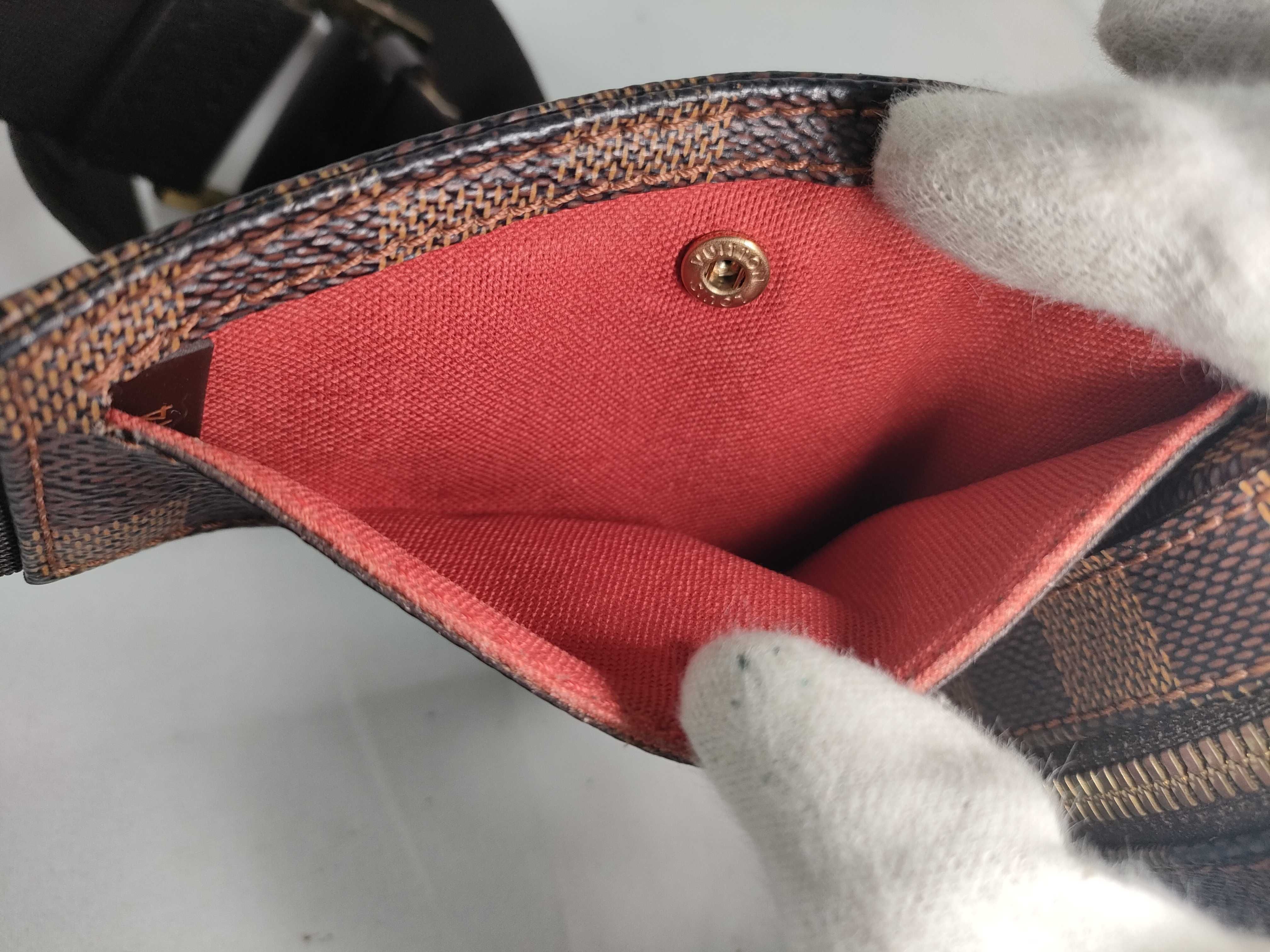 Damier Louis Vuitton Geronimos Damier Ebene Shoulder Bag — view 12