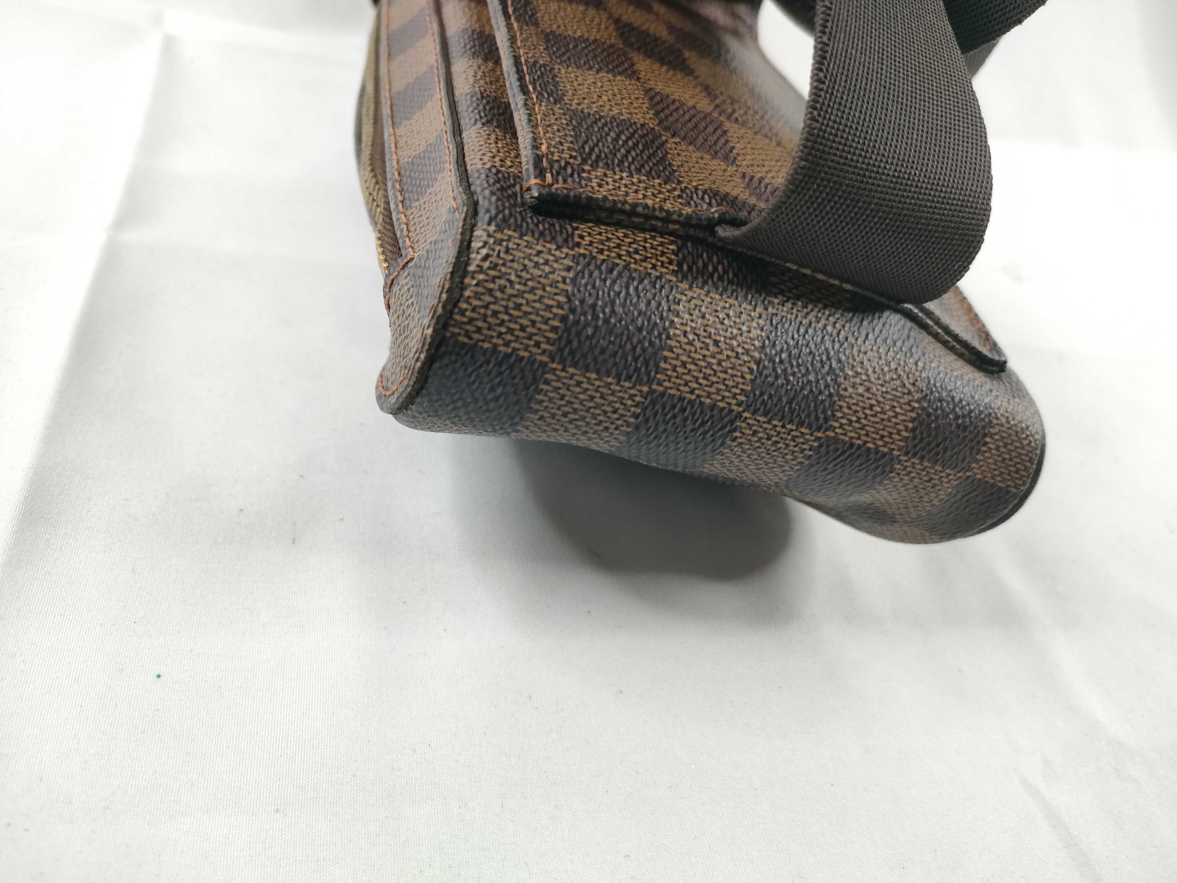 Damier Louis Vuitton Geronimos Damier Ebene Shoulder Bag — view 3