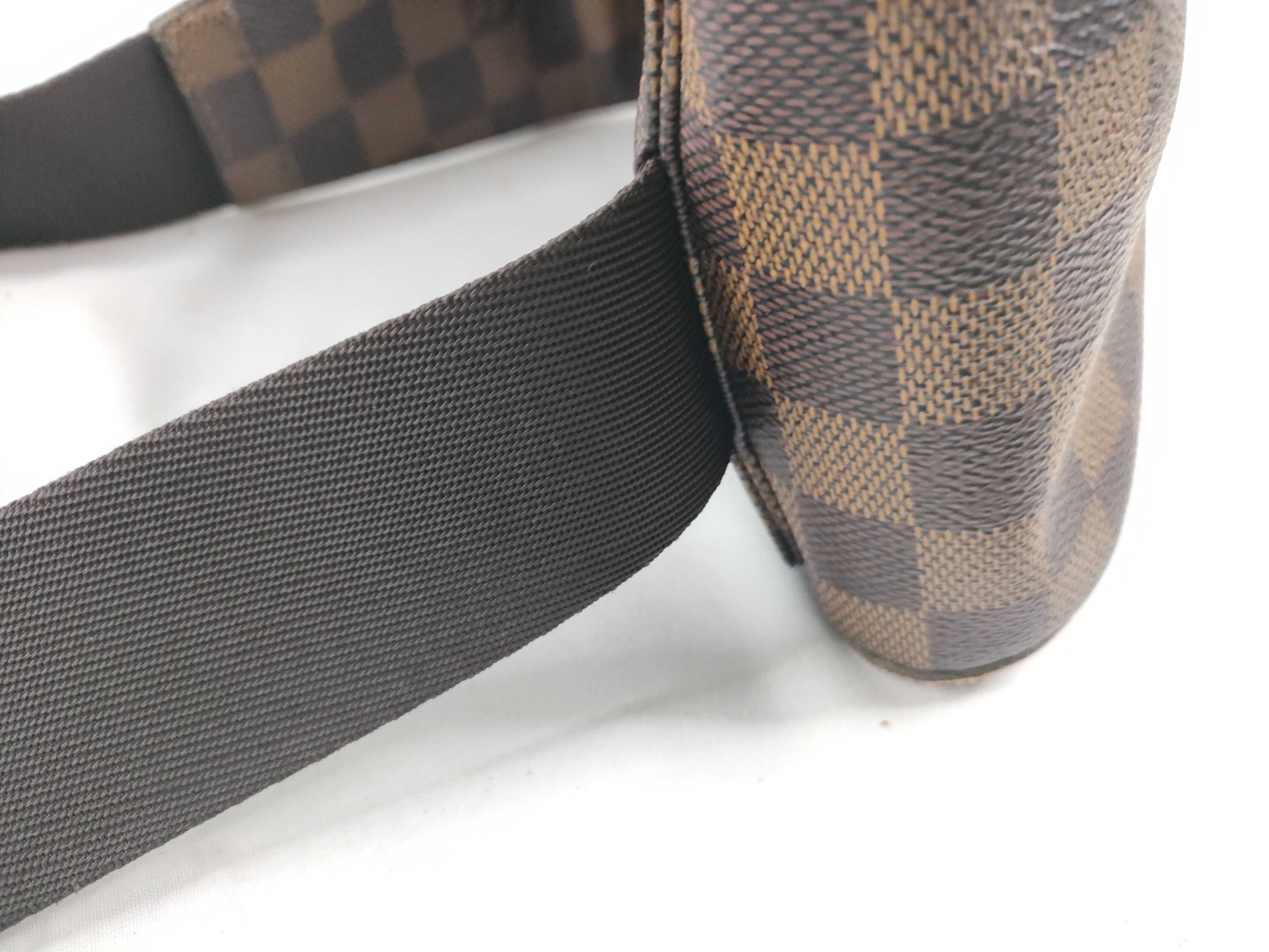 Damier Louis Vuitton Geronimos Damier Ebene Shoulder Bag — view 8