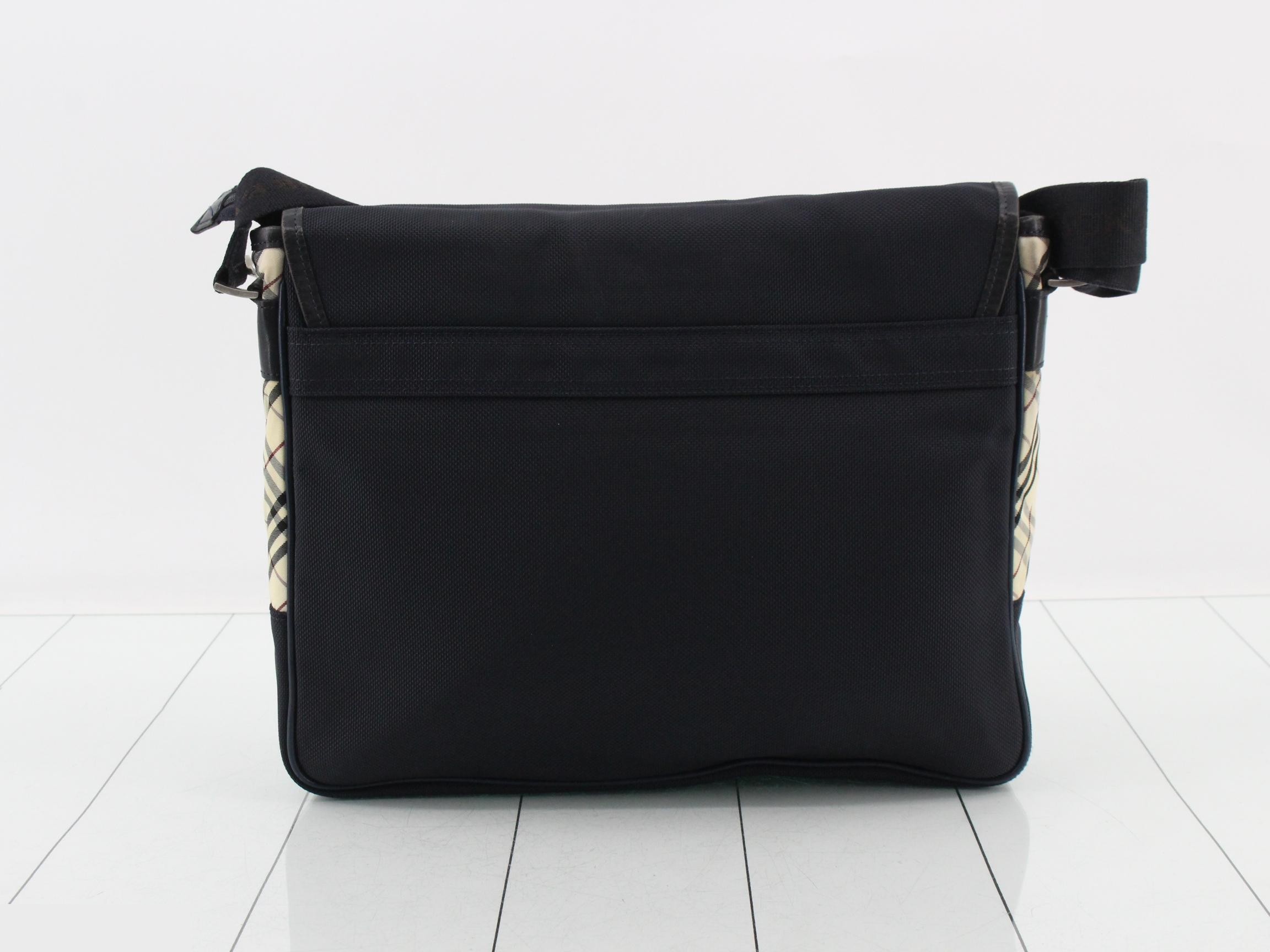 Black Label Shoulder Bag - Check — view 2