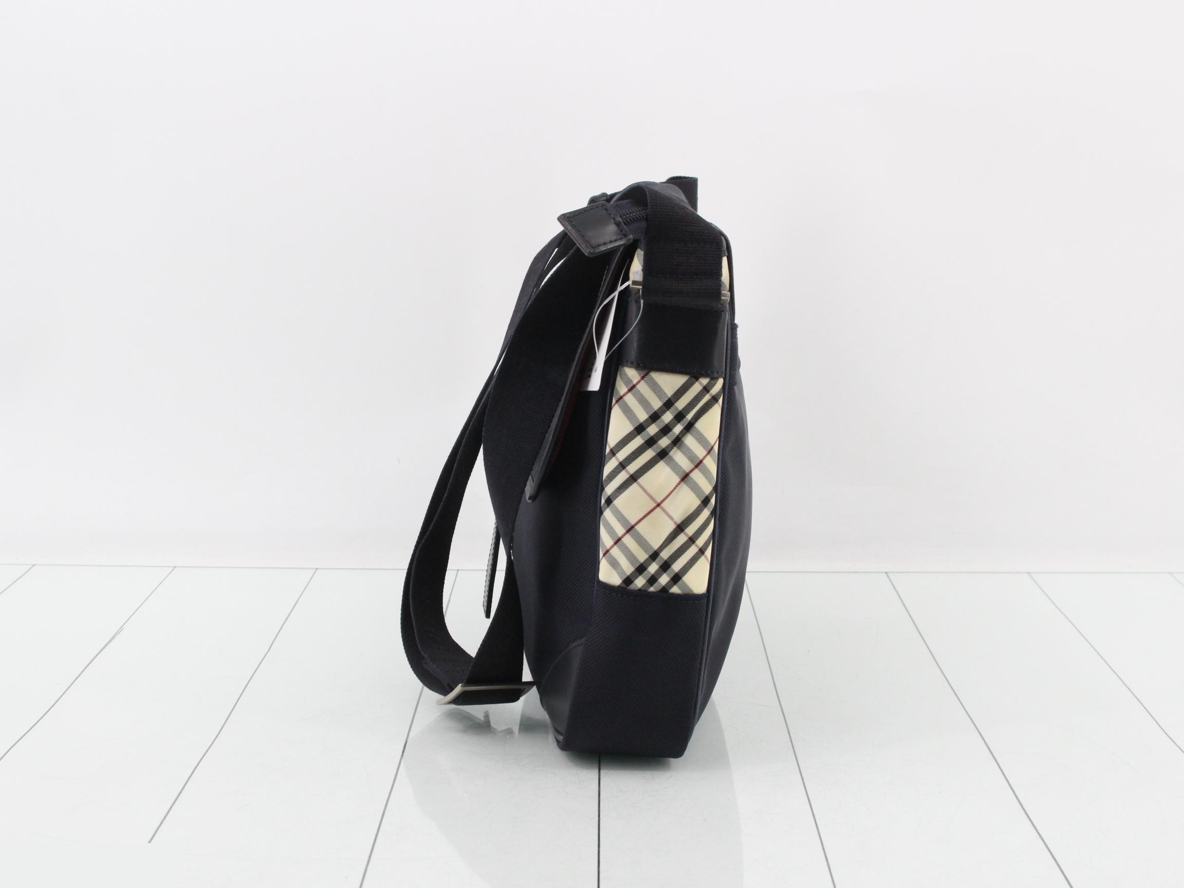 Black Label Shoulder Bag - Check — view 3
