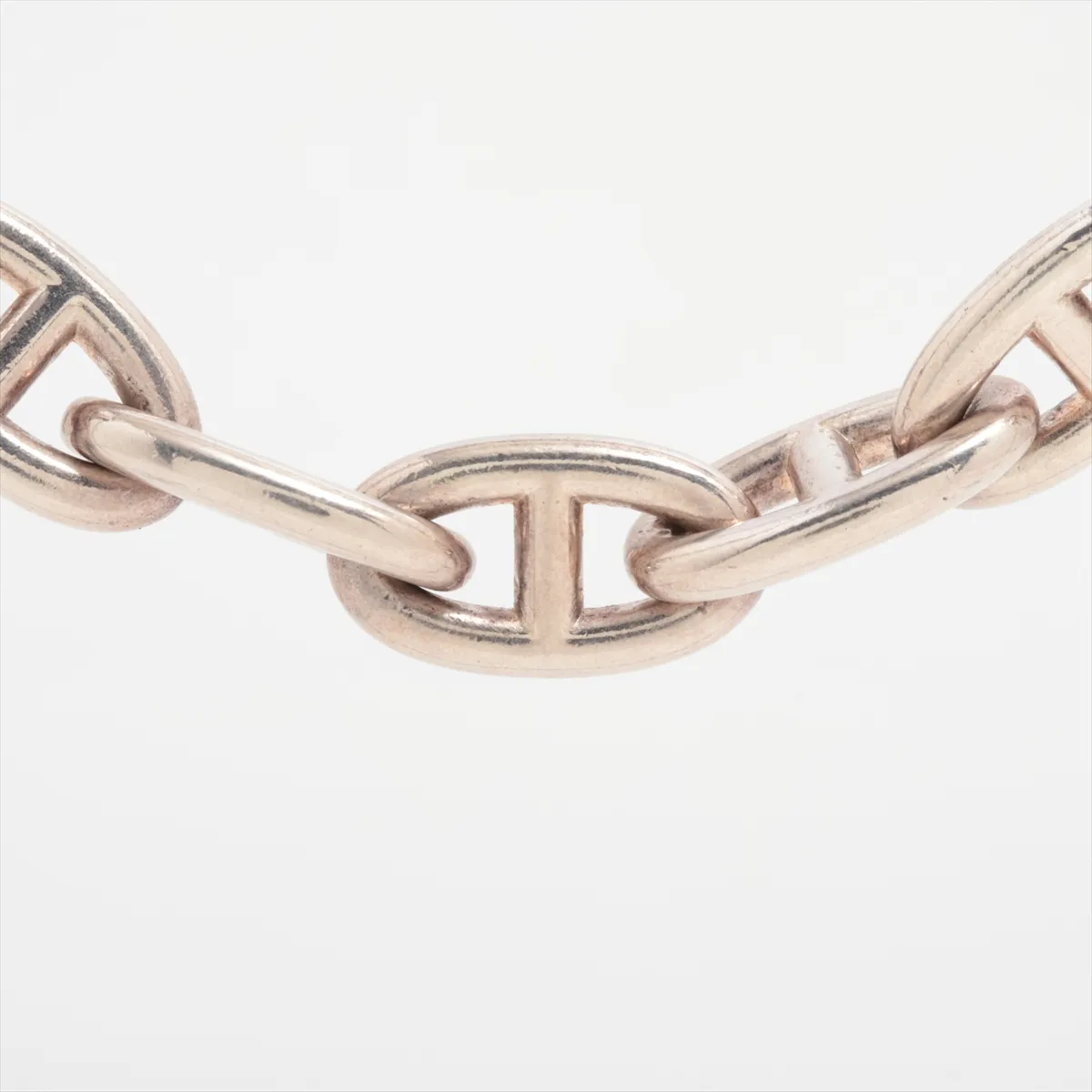 Chaine d'Ancre GM 2022 Necklace, 29 links, 925 silver, 137.2g, 22D122147. Shows signs of wear, including — view 3
