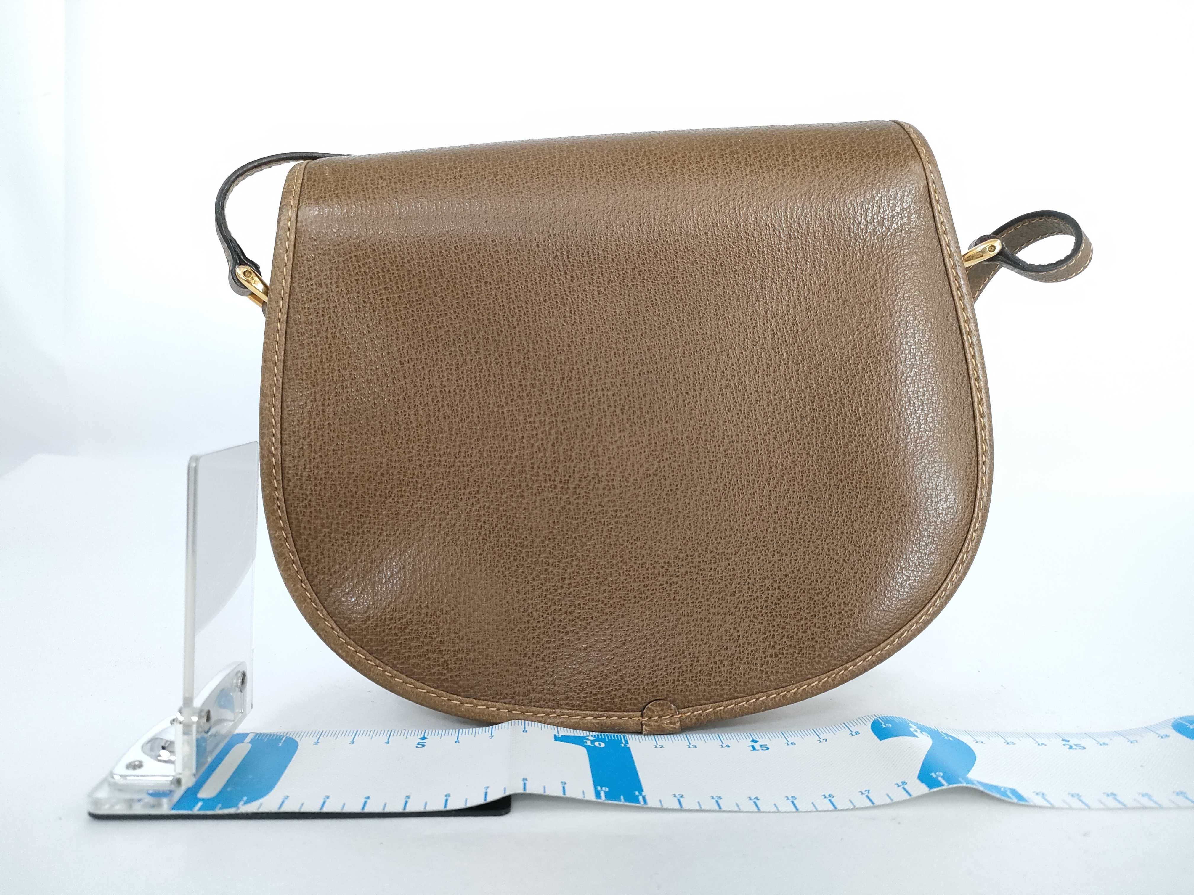007 14 Shoulder Bag, Canvas and Leather, Brown Shoulder Bag — view 2