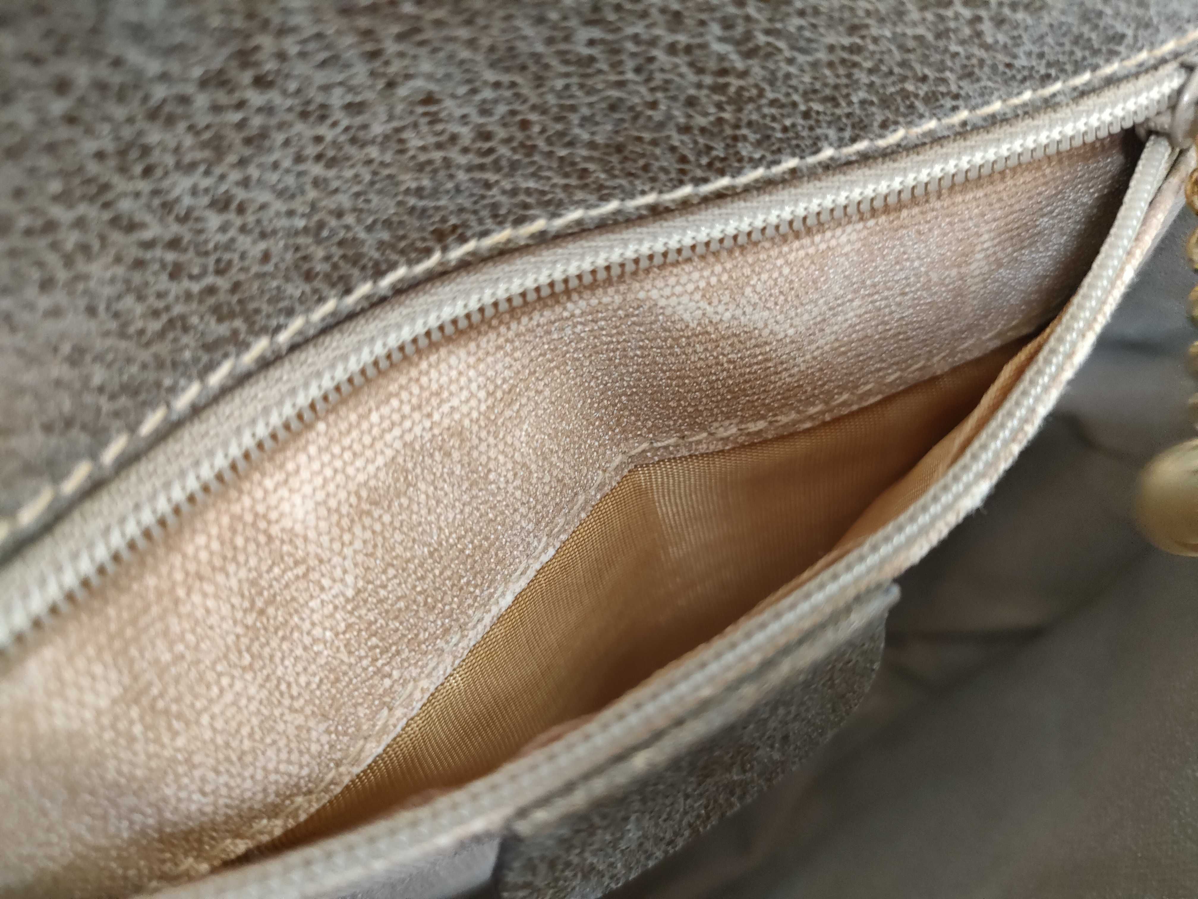 007 14 Shoulder Bag, Canvas and Leather, Brown Shoulder Bag — view 12
