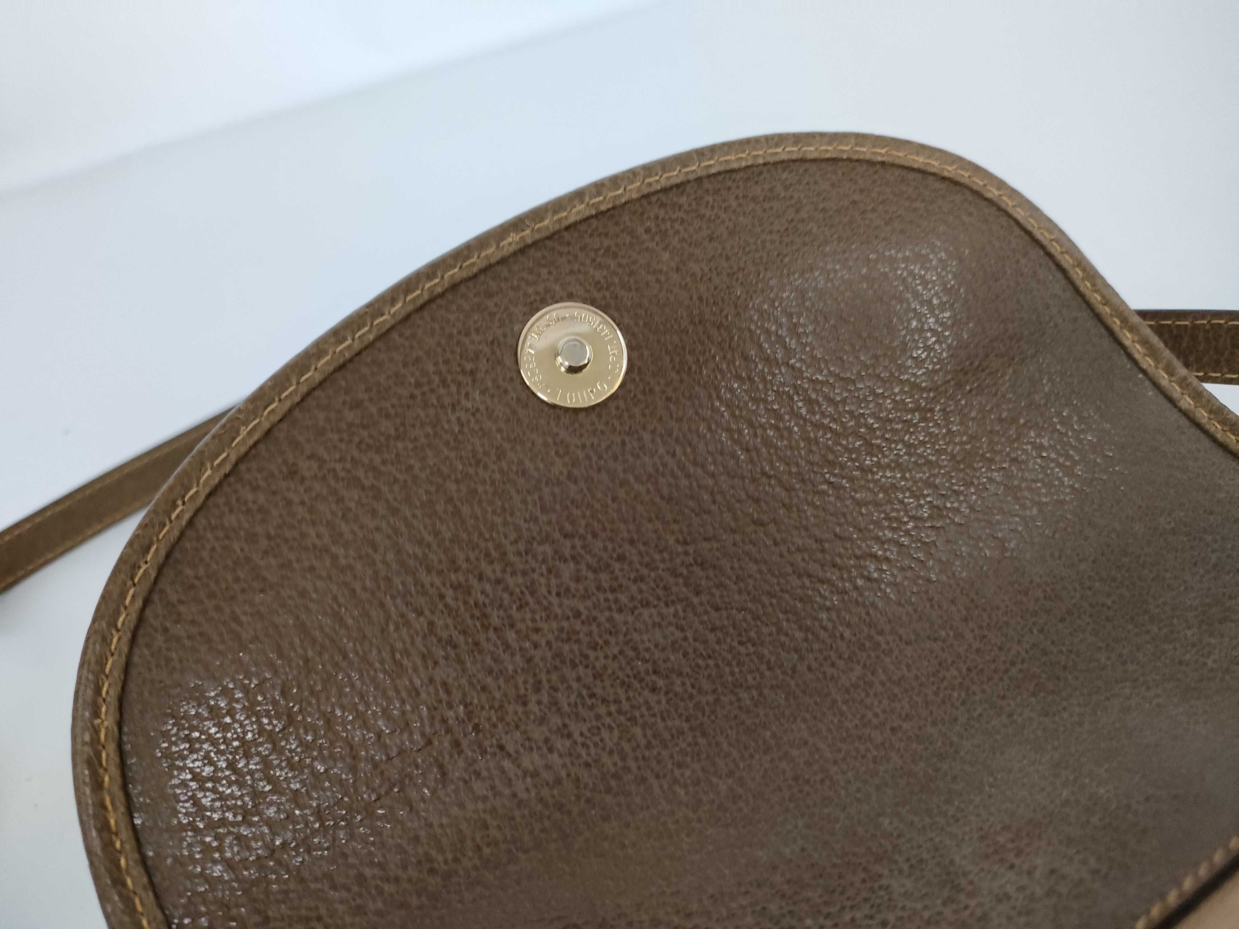 007 14 Shoulder Bag, Canvas and Leather, Brown Shoulder Bag — view 8