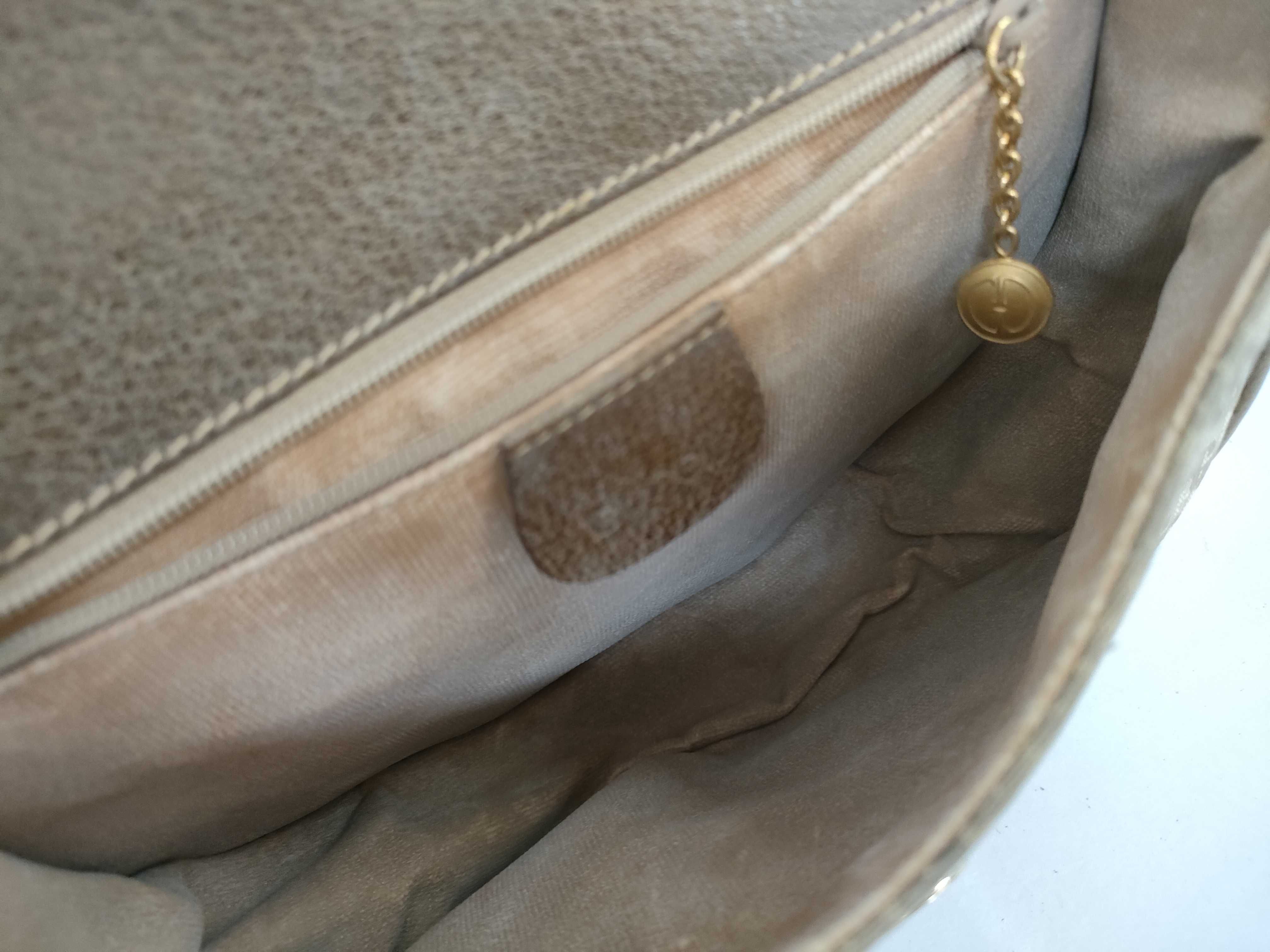 007 14 Shoulder Bag, Canvas and Leather, Brown Shoulder Bag — view 9