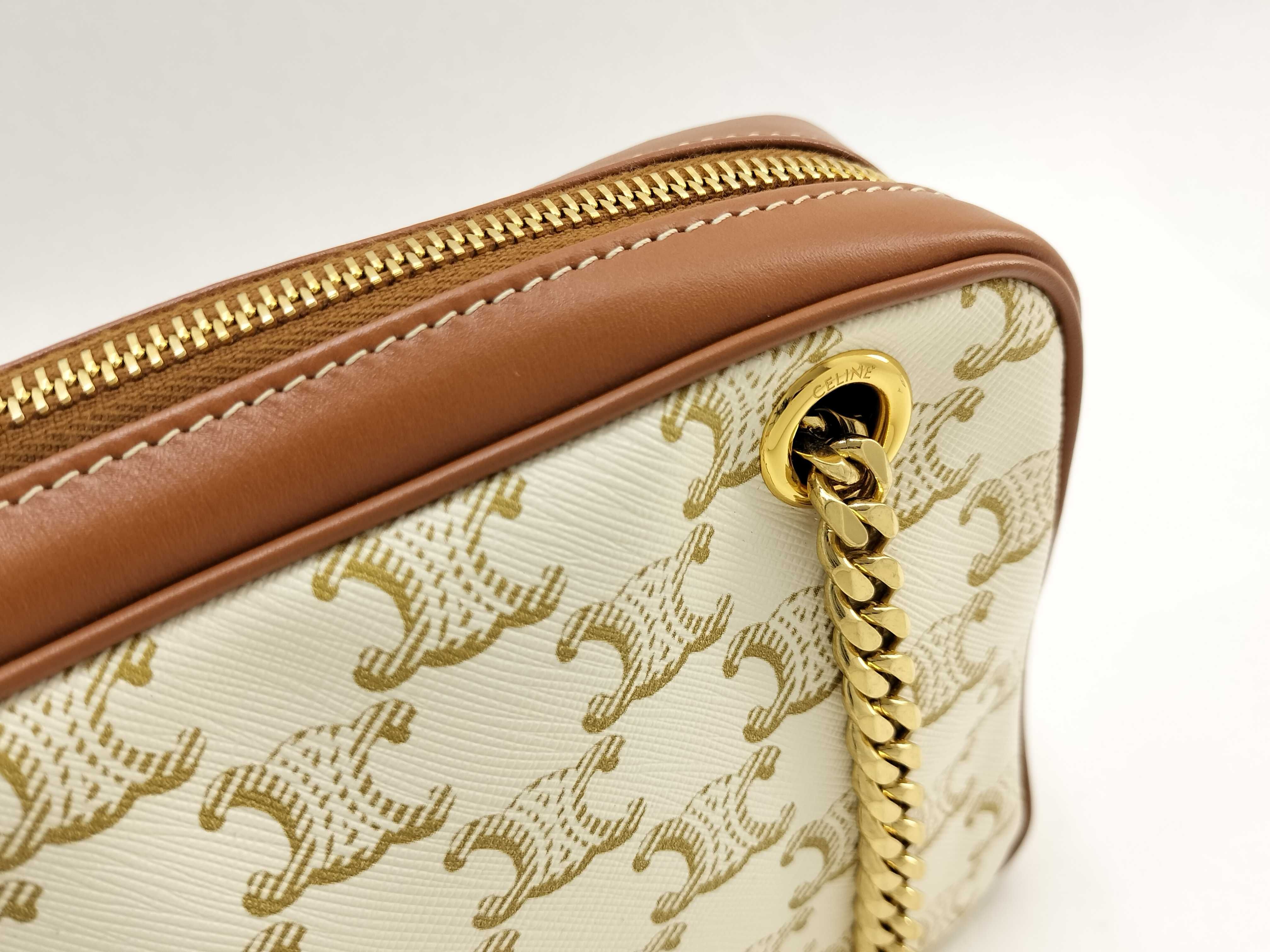 Unused Patapants Chain Shoulder Bag Triomphe — view 10