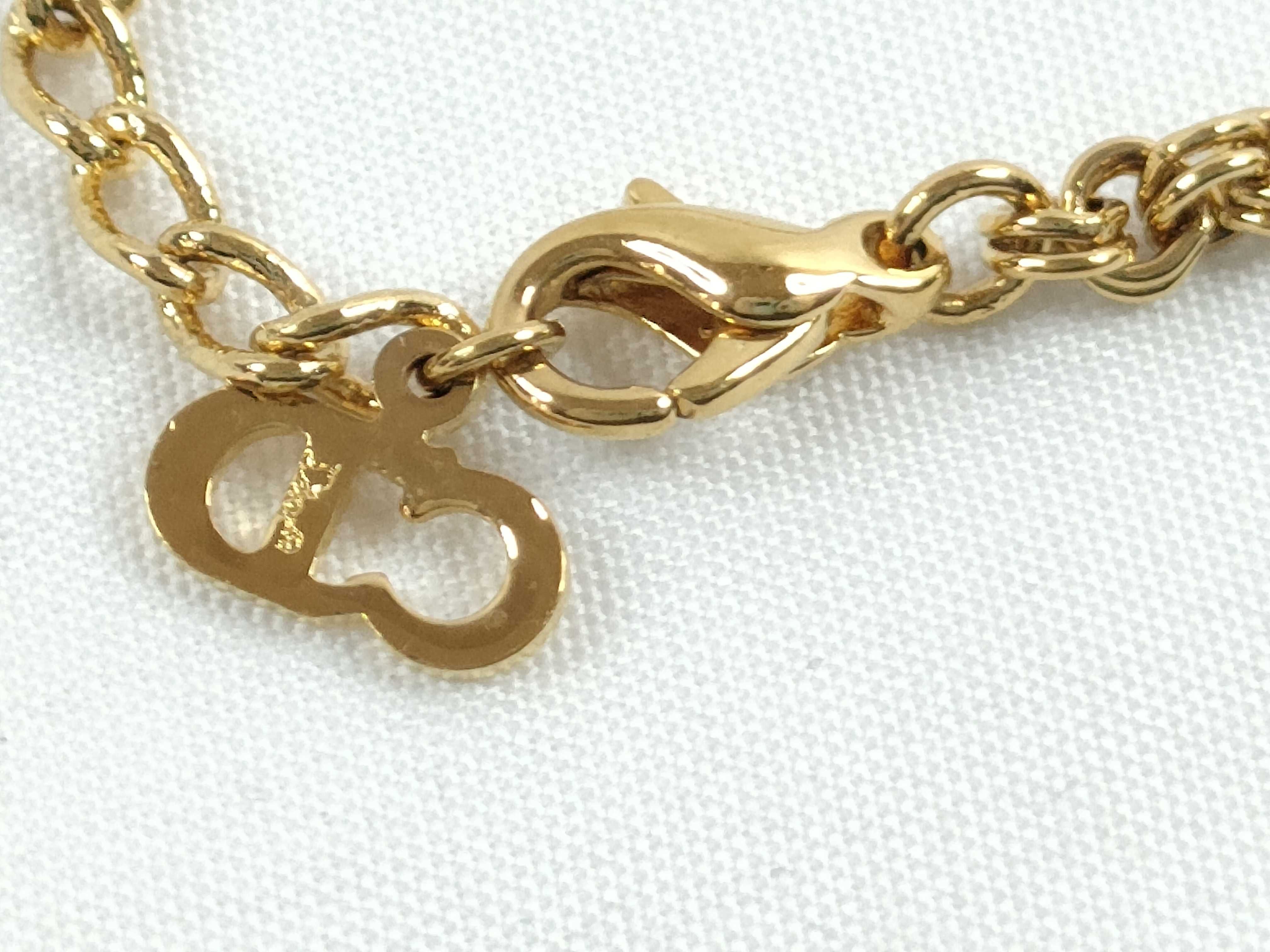 CD 4P Rhinestone Necklace — view 6