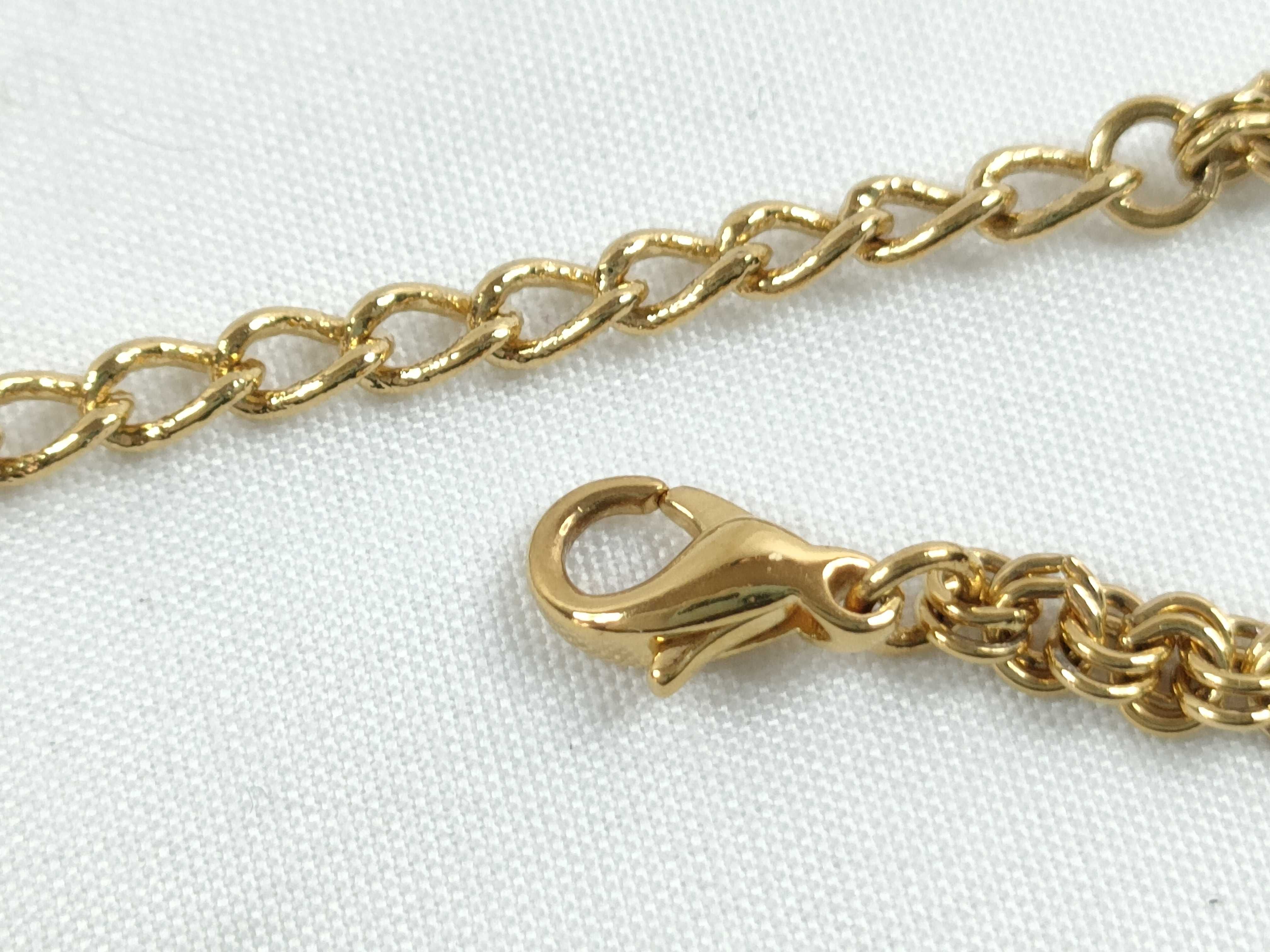 CD 4P Rhinestone Necklace — view 8