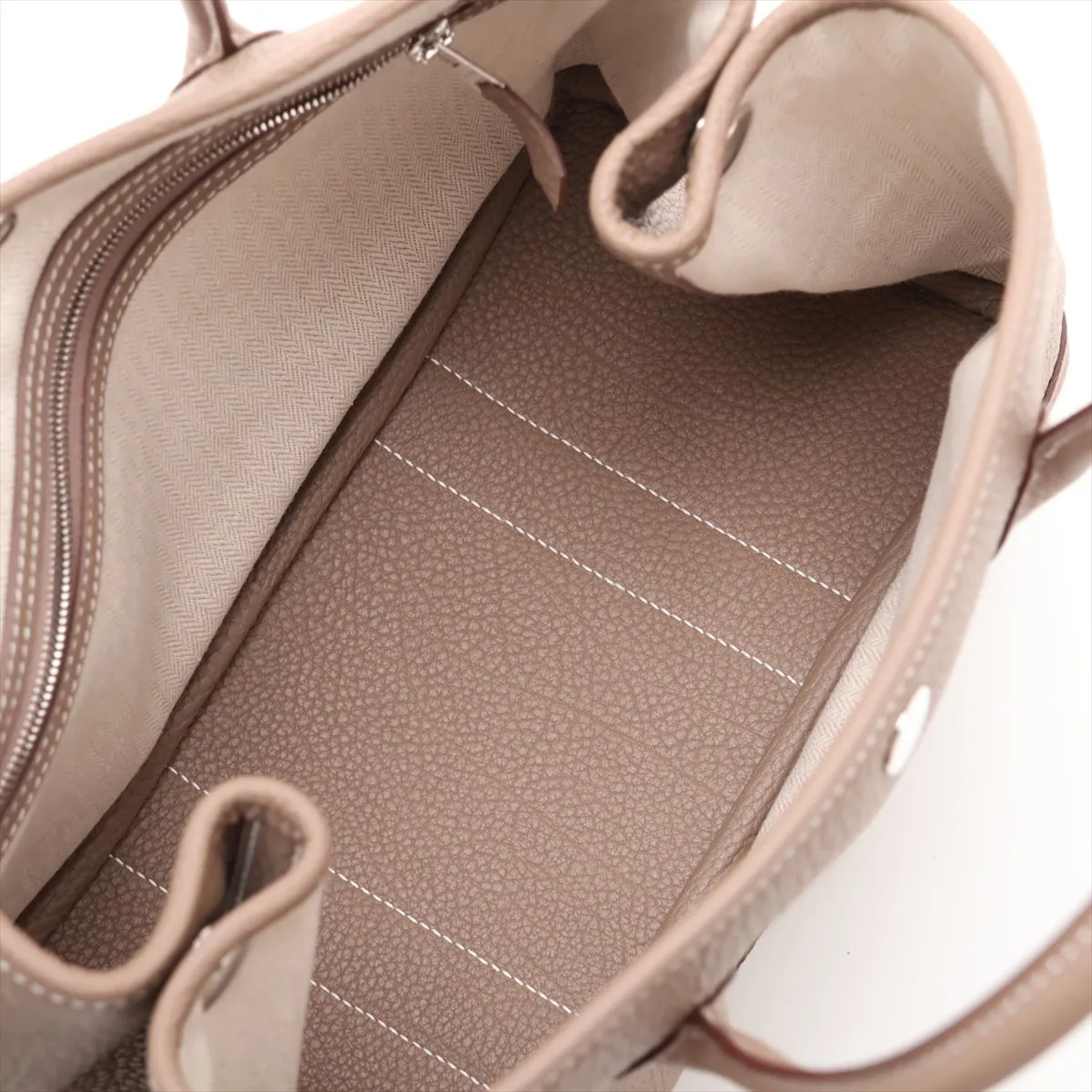 [Individually packaged] Hermes Garden Party 30 TPM Negonda Etoupe Silver Hardware G: 2026 — view 7