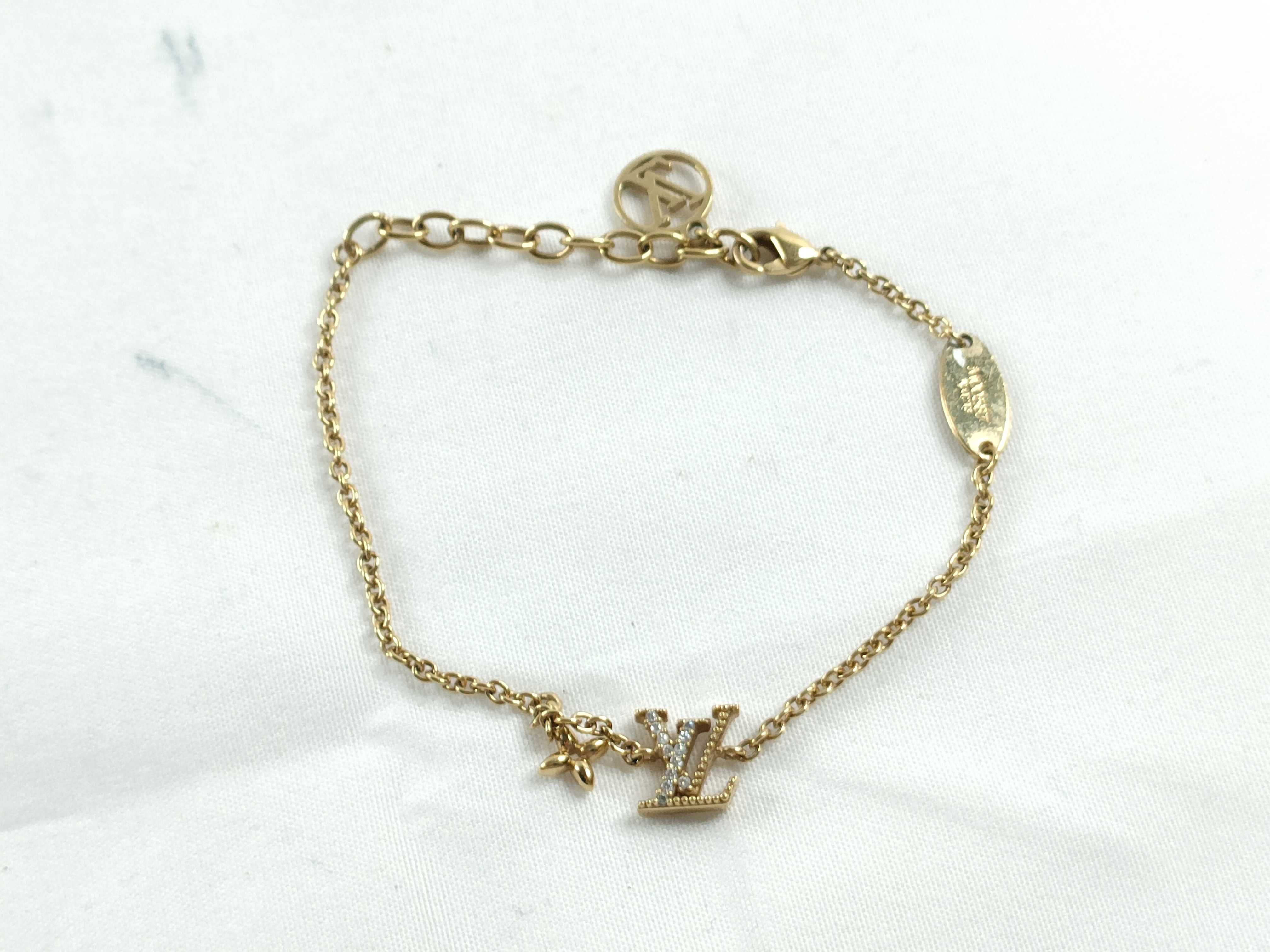 M00587 LV Iconic Rhinestone Bracelet/Bangle