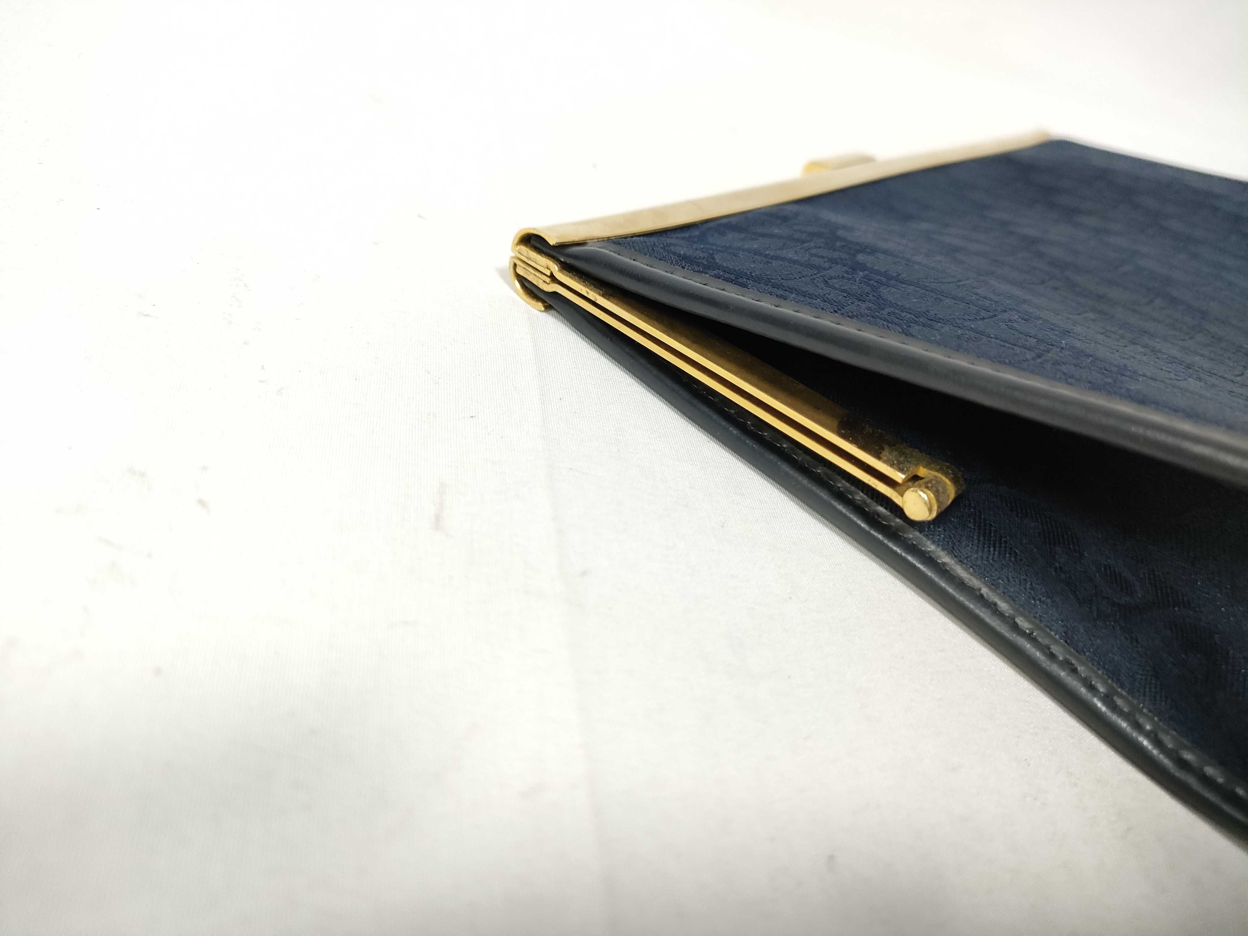 Trotter Navy Clasp Pouch — view 6