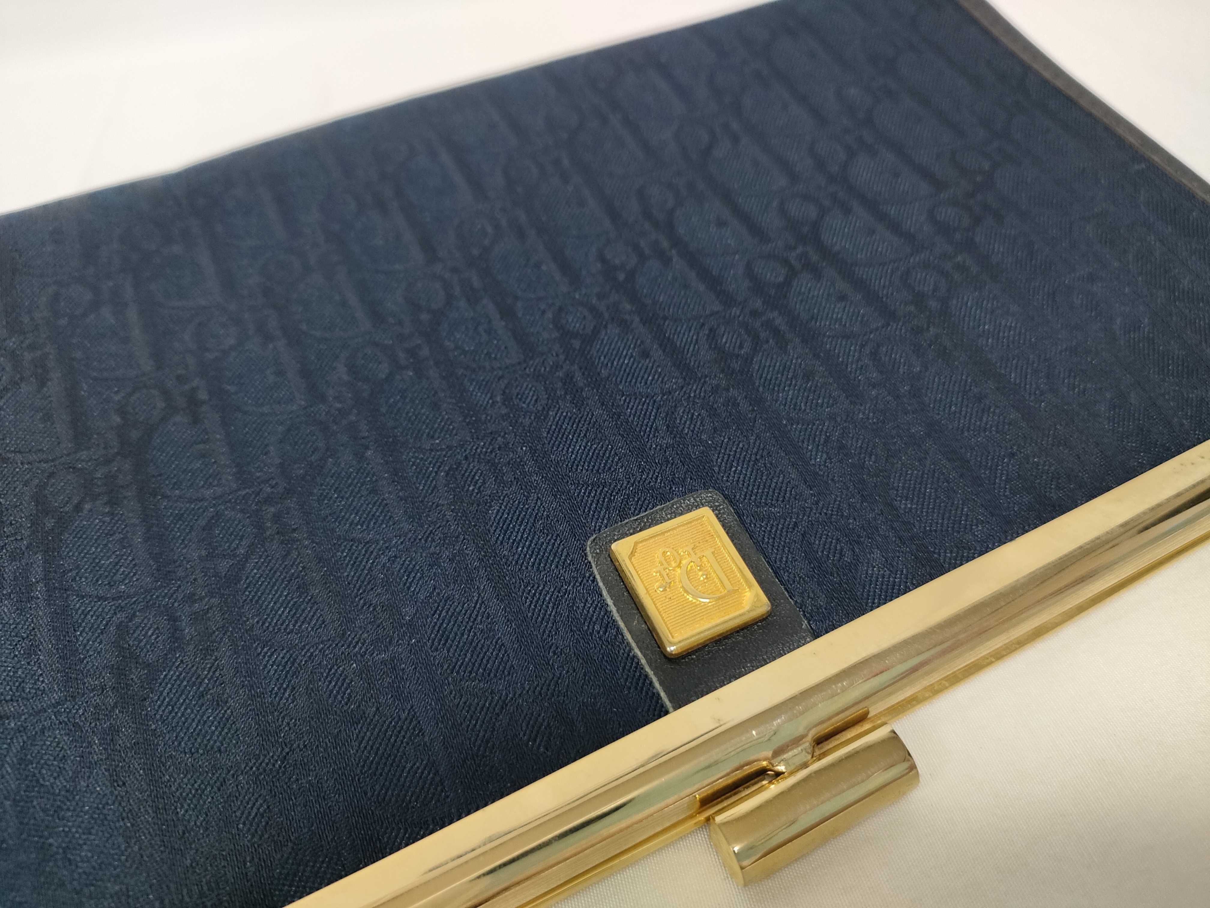 Trotter Navy Clasp Pouch — view 9