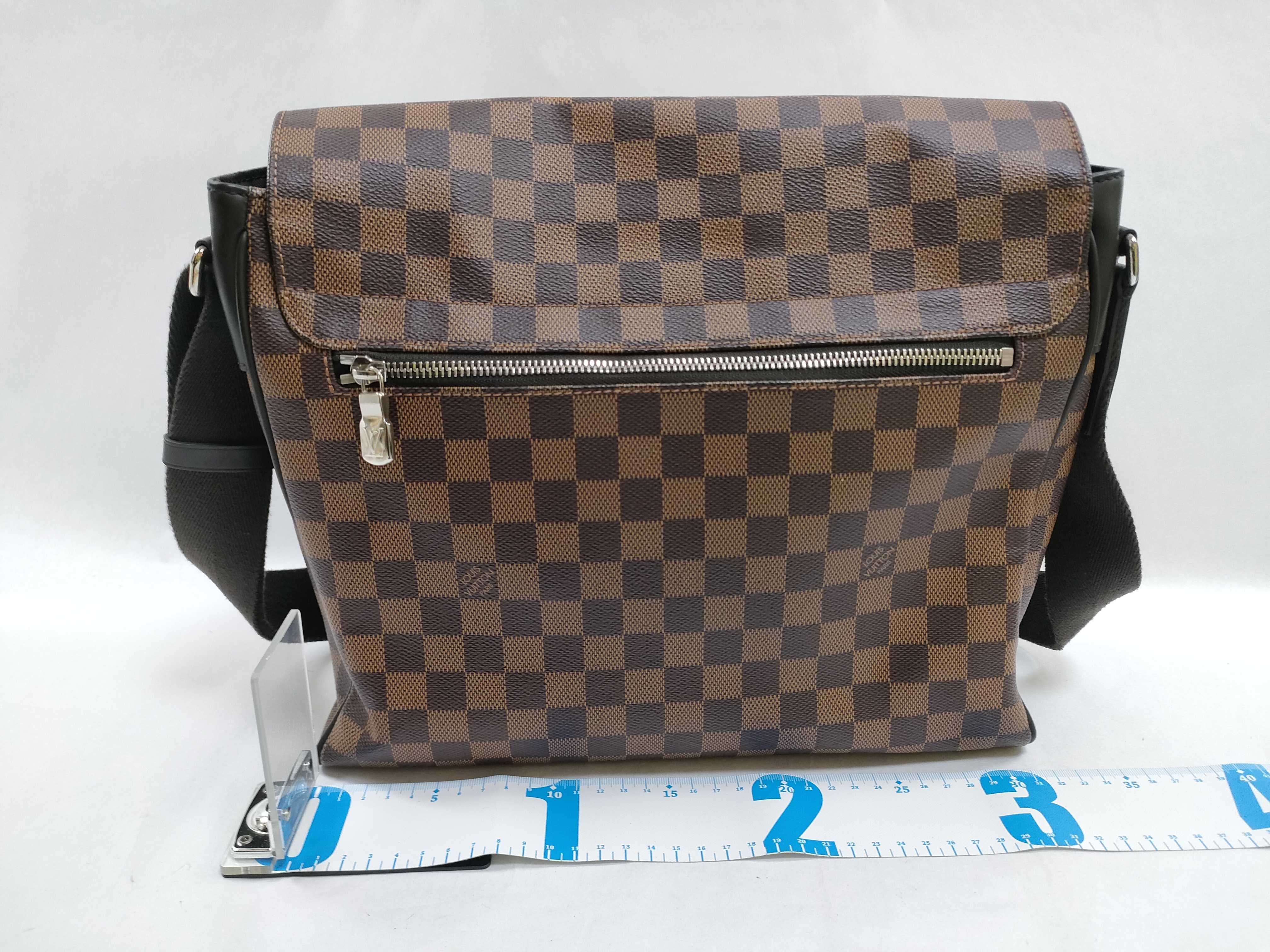 Damier ID- Damier Ebene District MM N41032 CA5108 Shoulder Bag — view 2