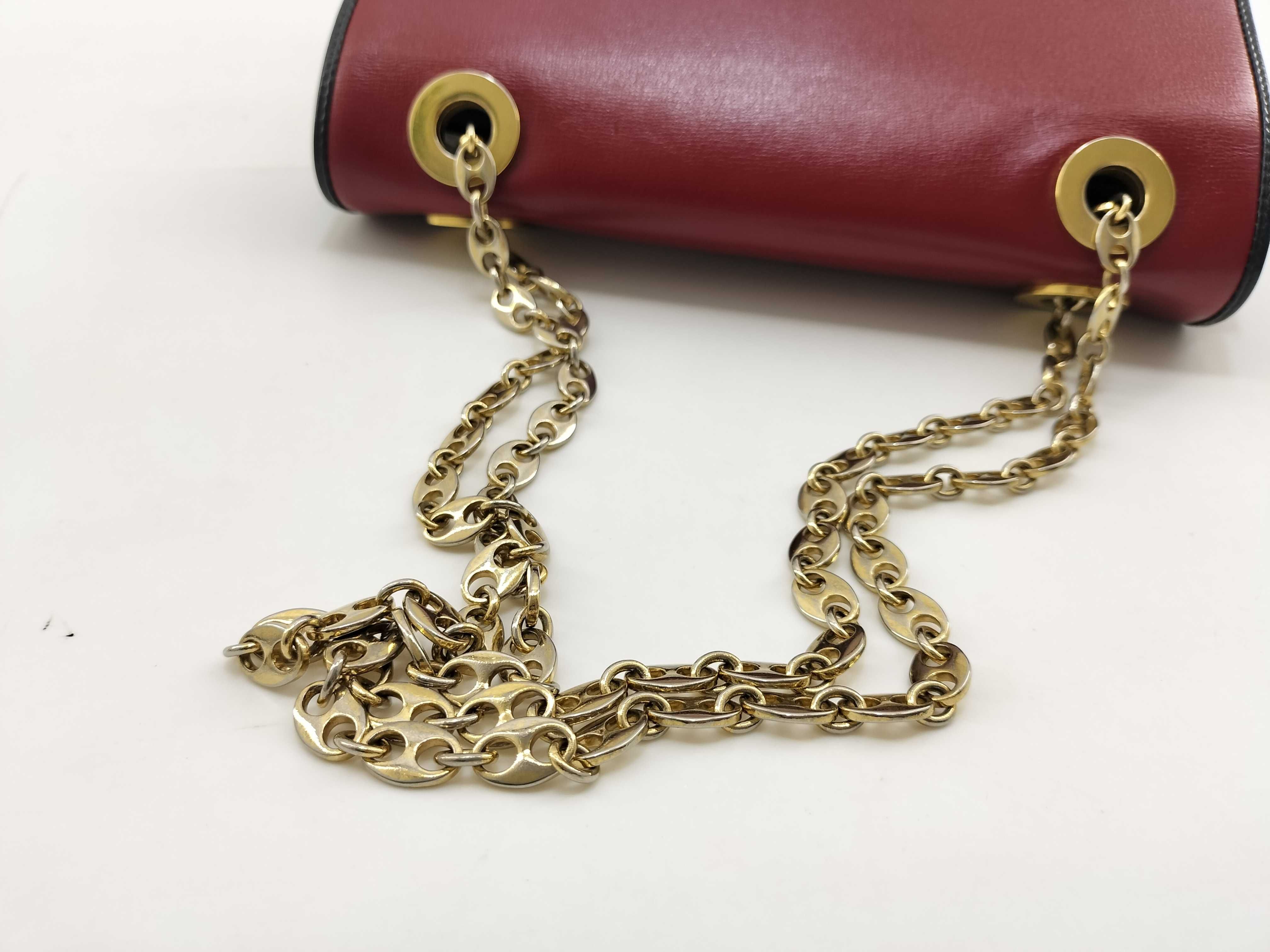 Marina 576421 Red Black Chain Shoulder Bag — view 7