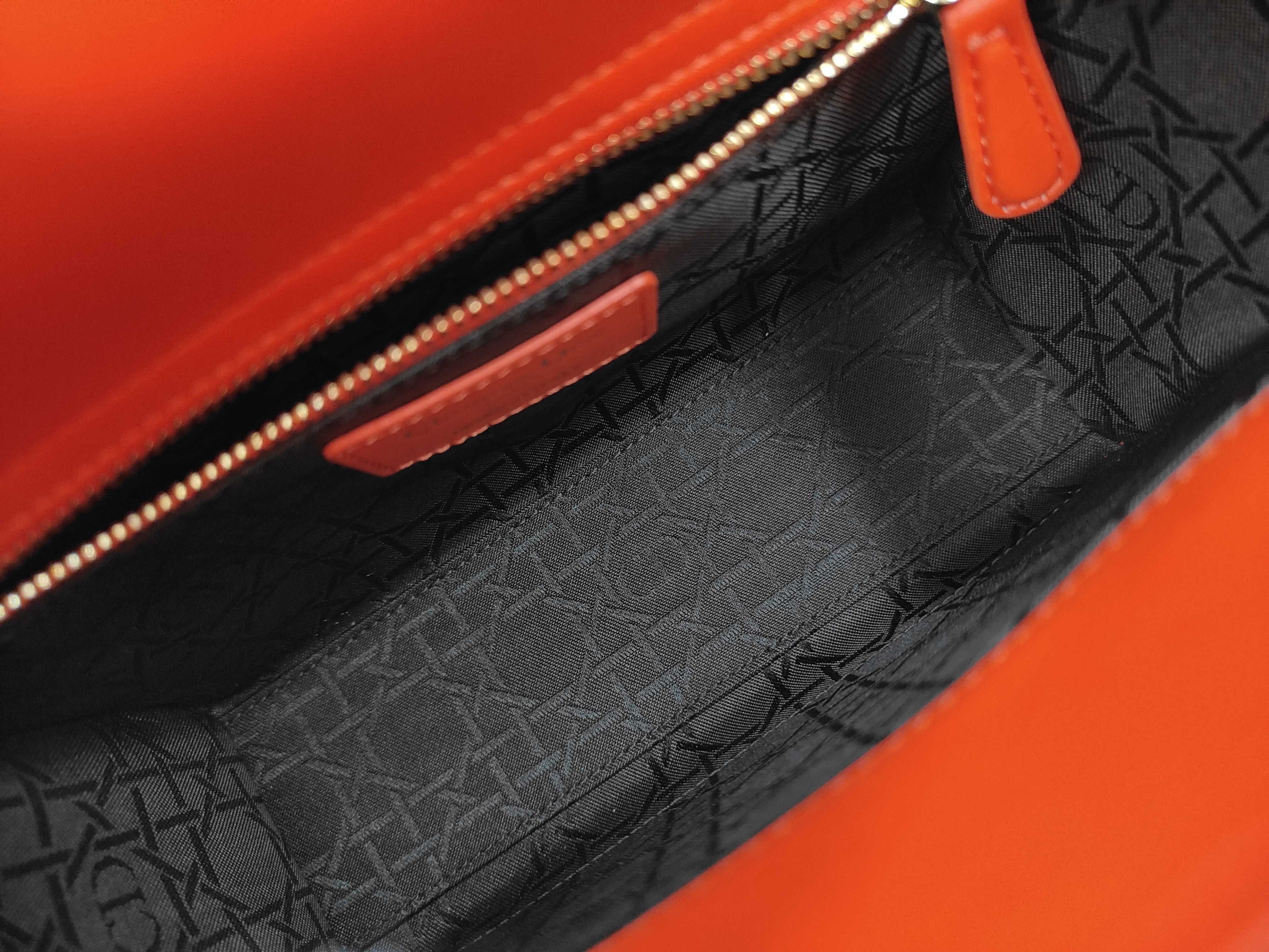 Lady Dior Orange Handbag — view 8