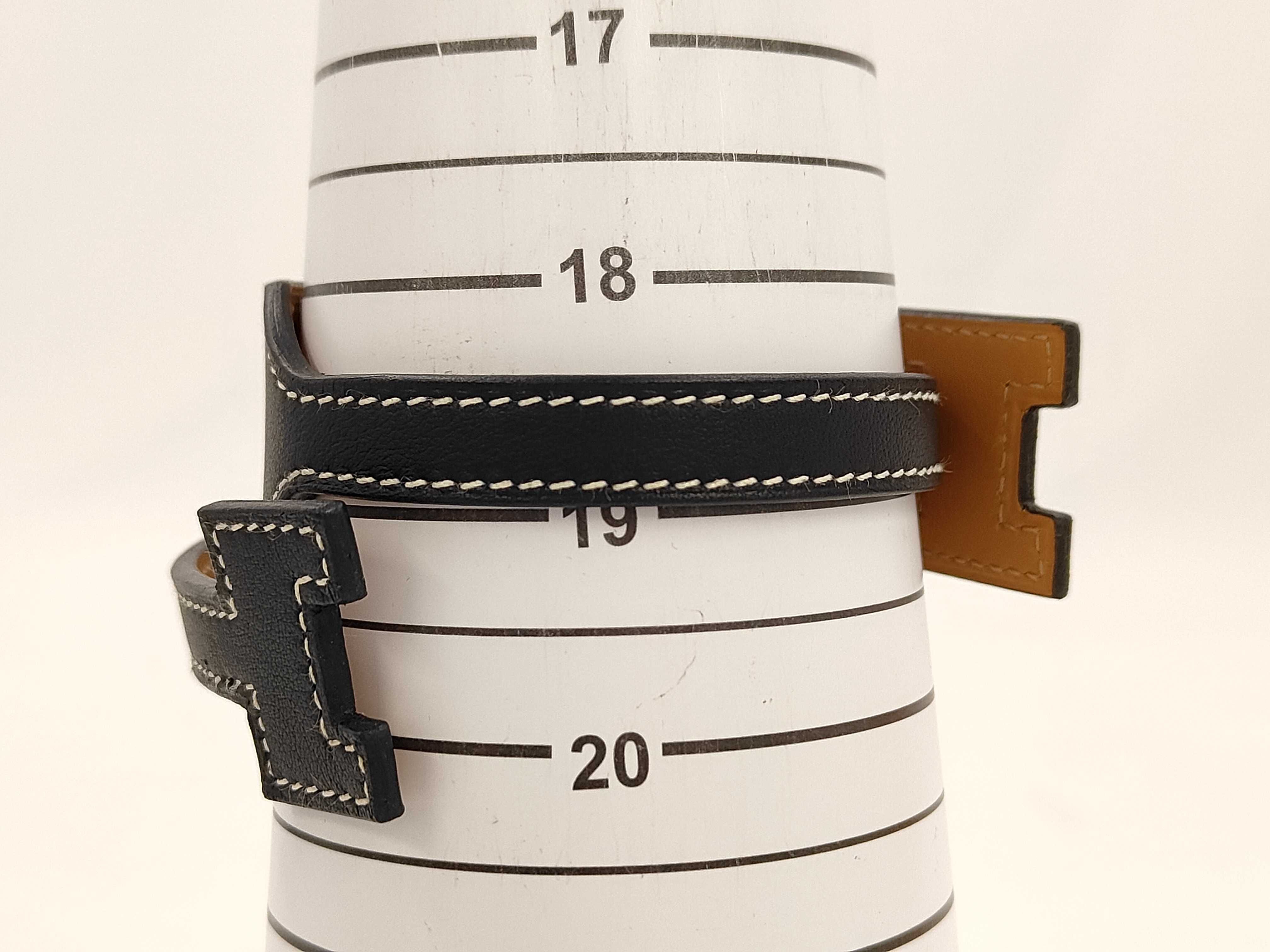 Jet Lug Leather Bracelet/Bangle — view 5