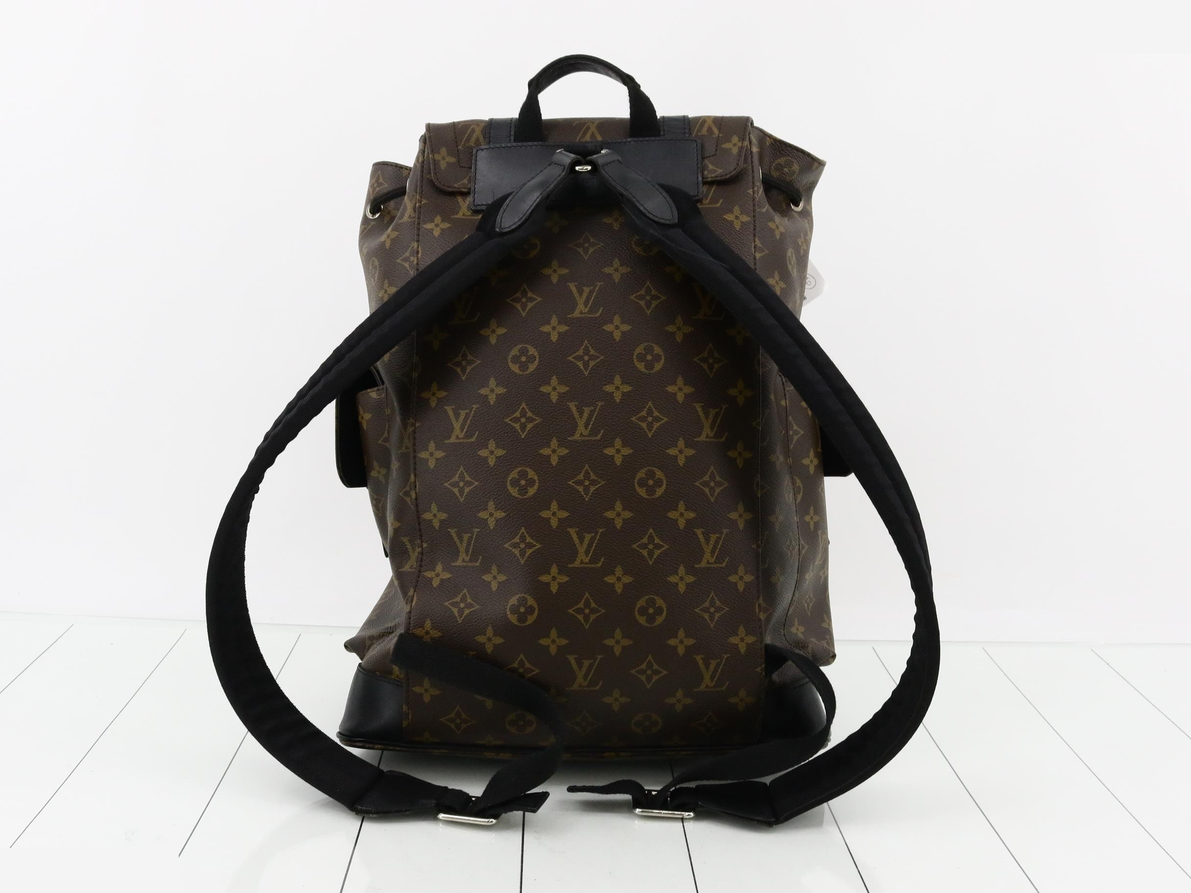 Monogram Macassar Christopher MM Backpack — view 2