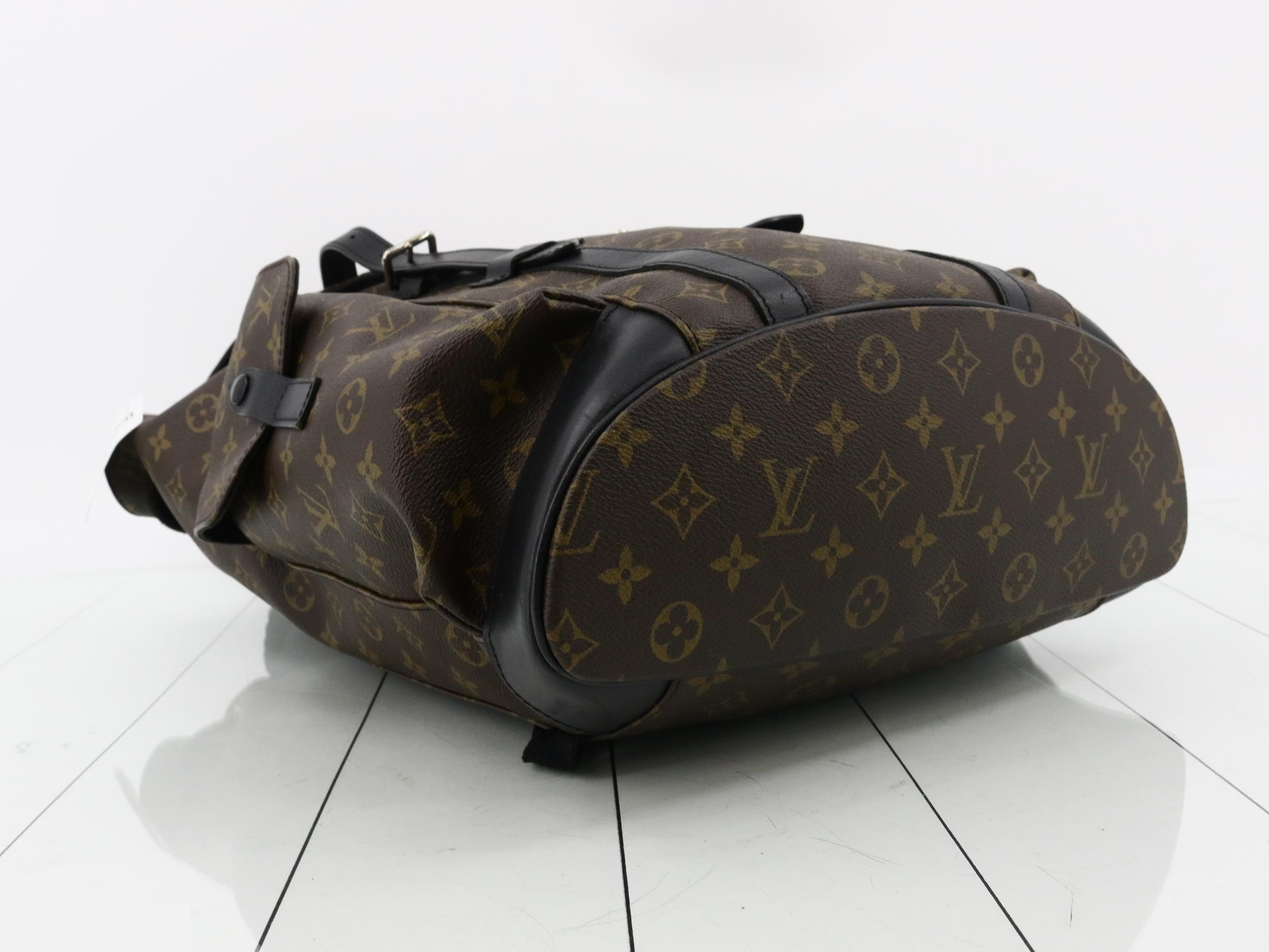 Monogram Macassar Christopher MM Backpack — view 5