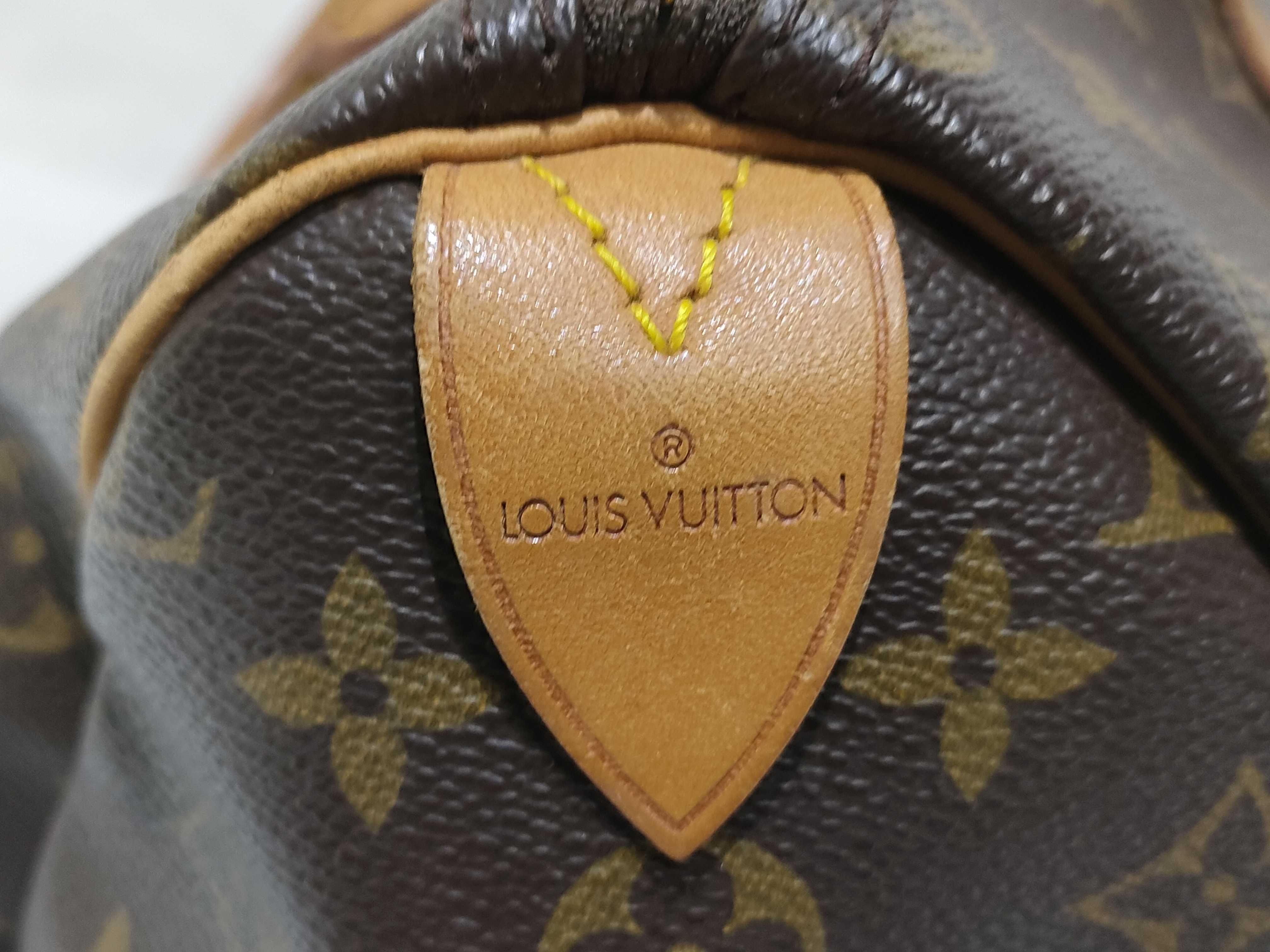 Monogram Speedy 35 M41524 MB1900 Brown Handbag — view 12
