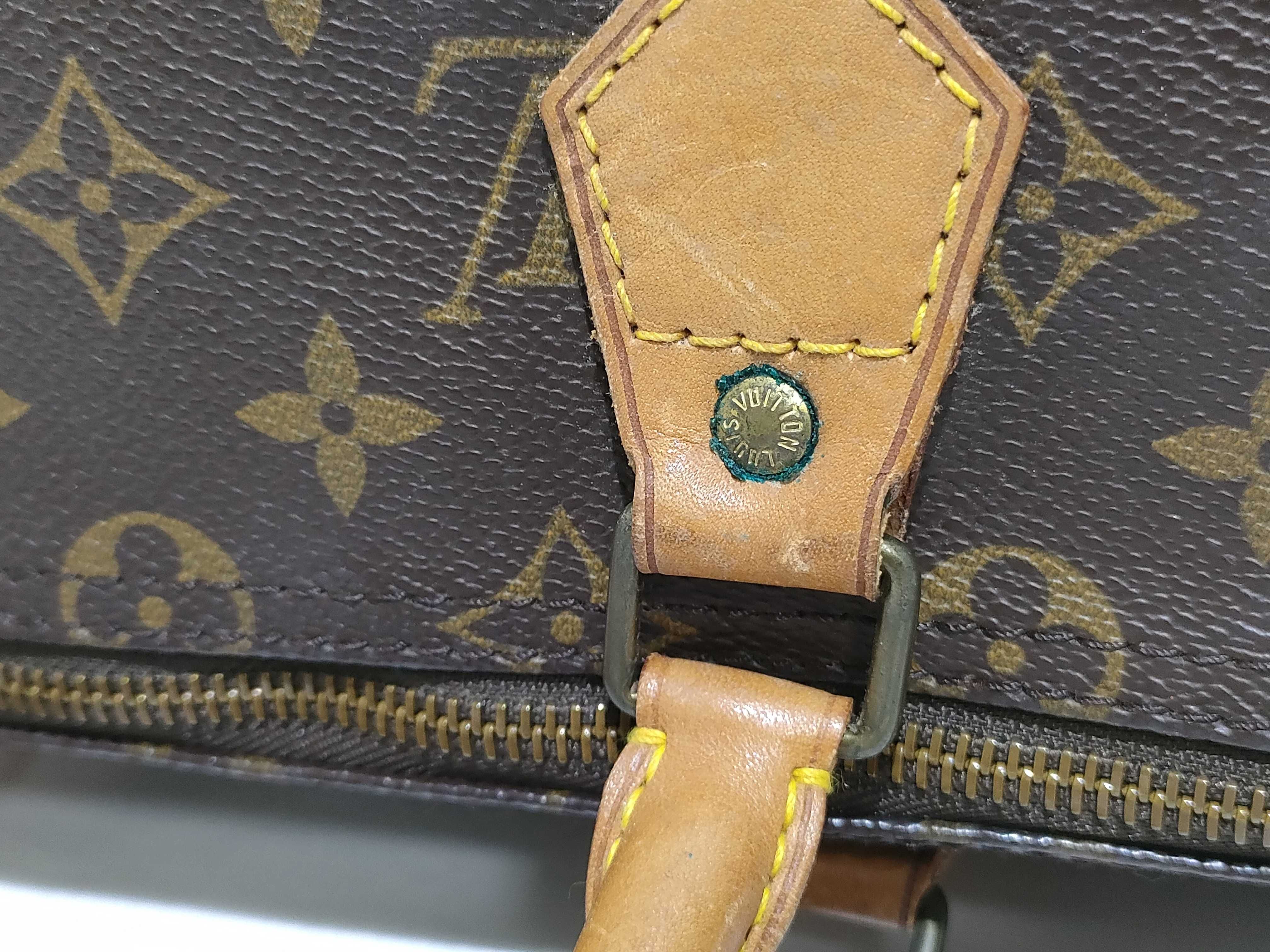 Monogram Speedy 35 M41524 MB1900 Brown Handbag — view 5