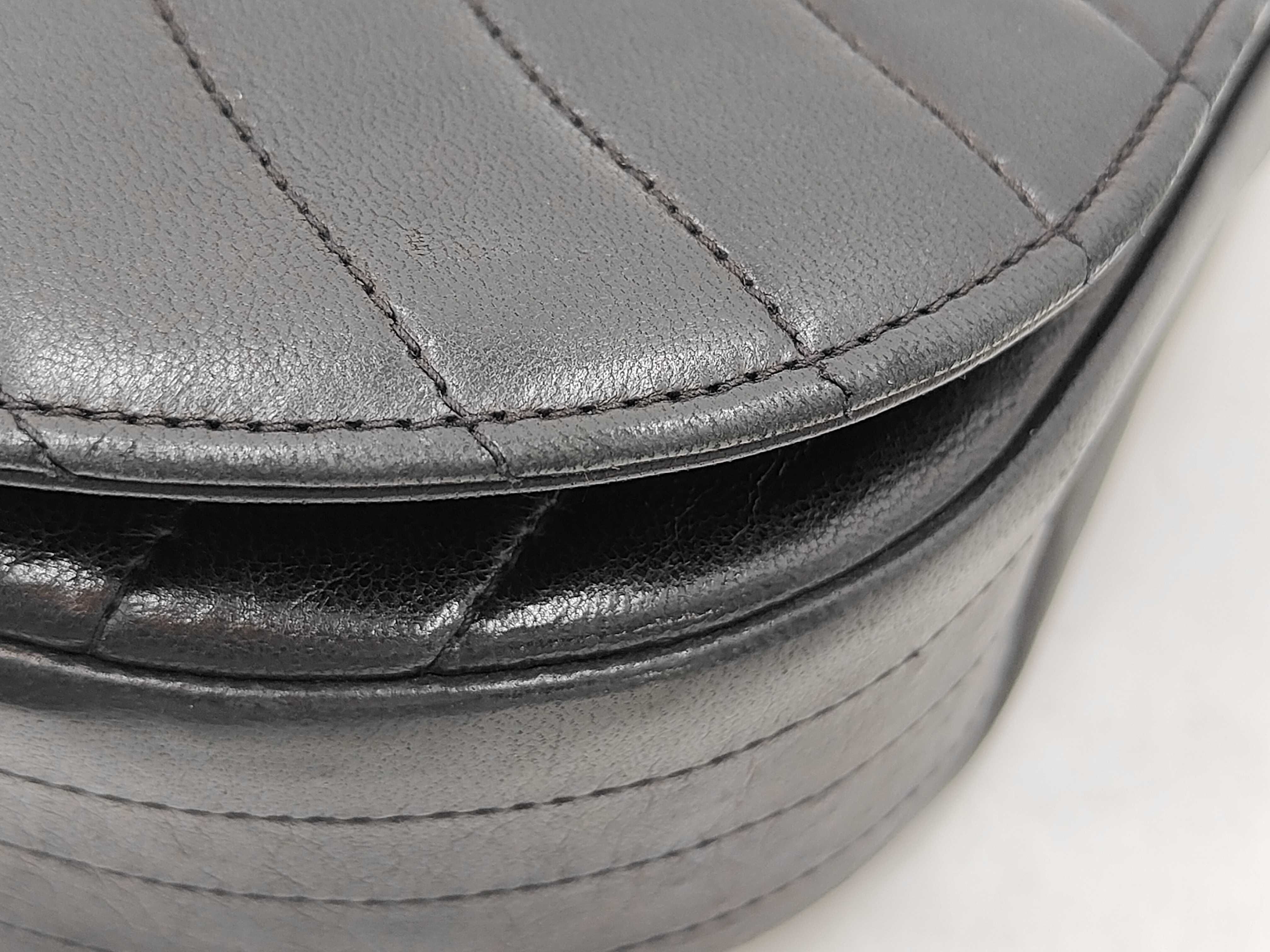 Lambskin Shoulder Bag (Black) — view 3