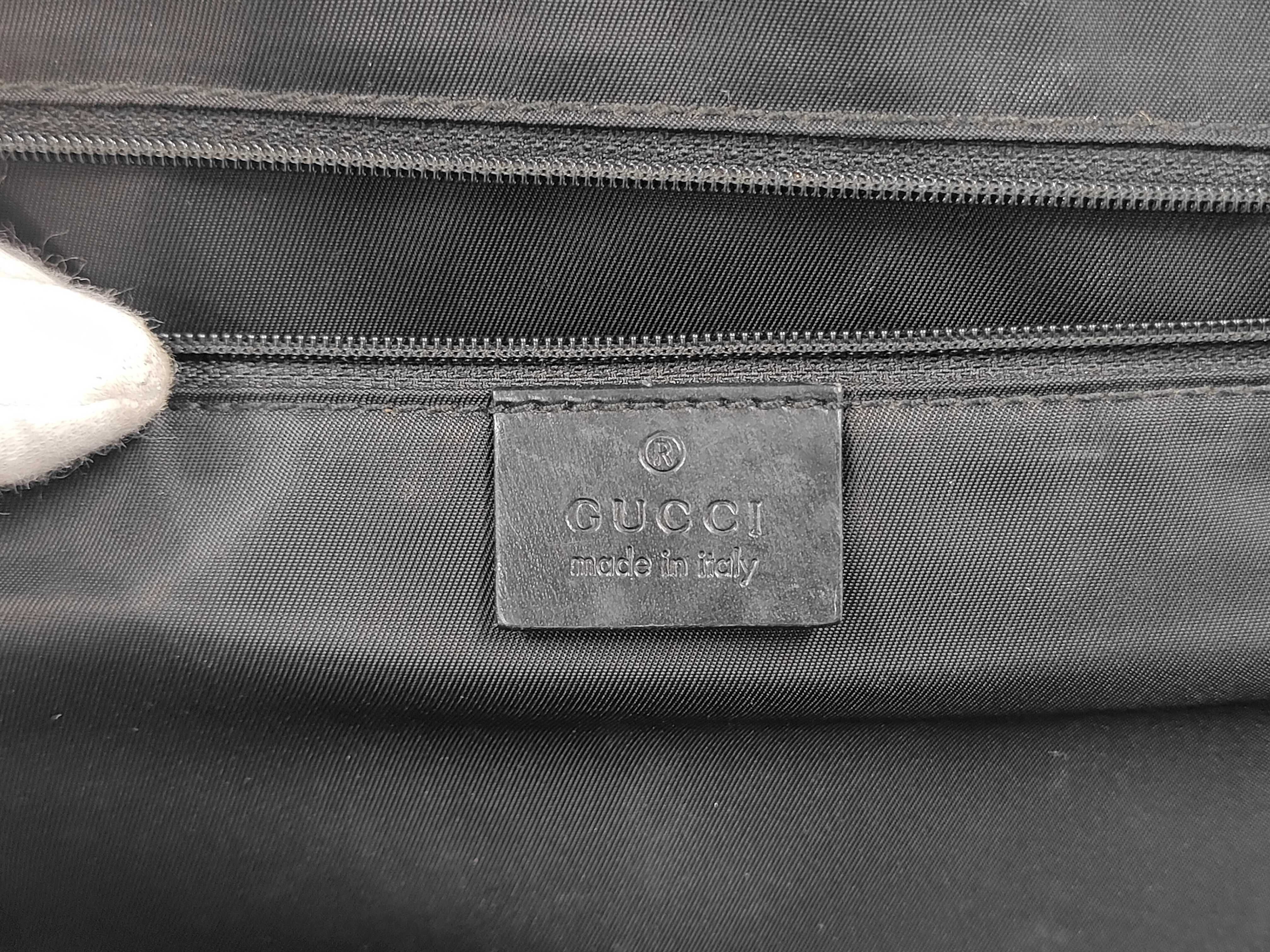 189762 Business Bag Handbag Interlocking G Black Business Bag — view 8